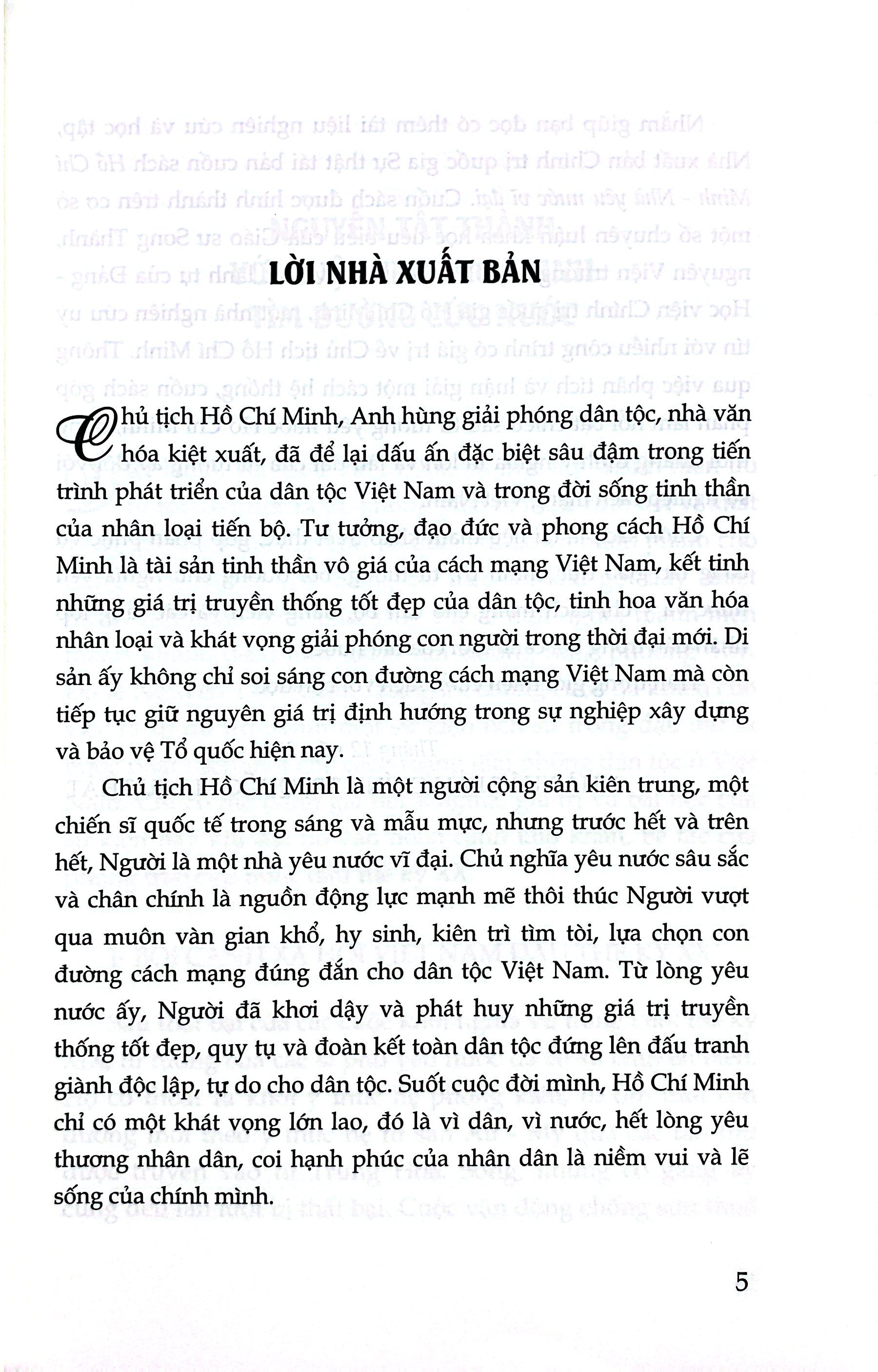 Hồ Chí Minh Nhà Yêu Nước Vĩ Đại (Xuất Bản Lần Thứ Hai)