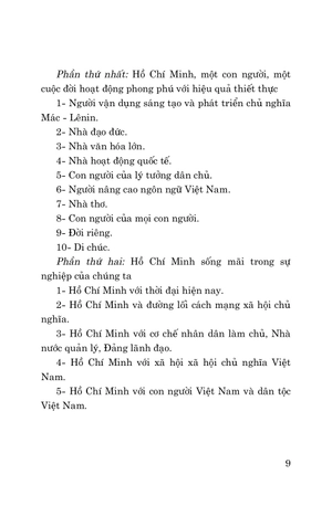 hồ chí minh - quá khứ, hiện tại và tương lai