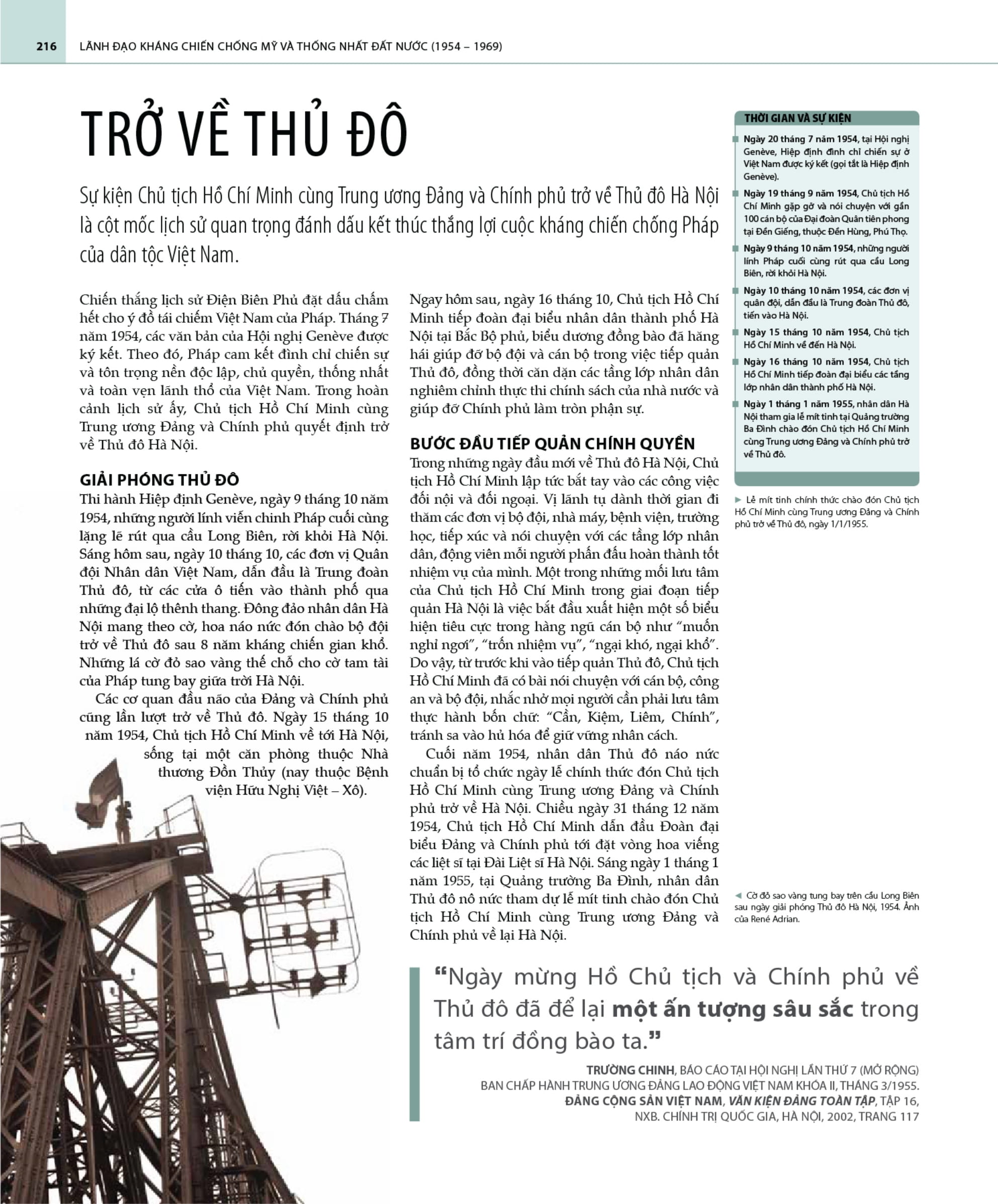 Ho Chi Minh - Tieu Su Bang Hinh - Bia Cung - Tang Kem 1 Bookmark + 4 Postcard