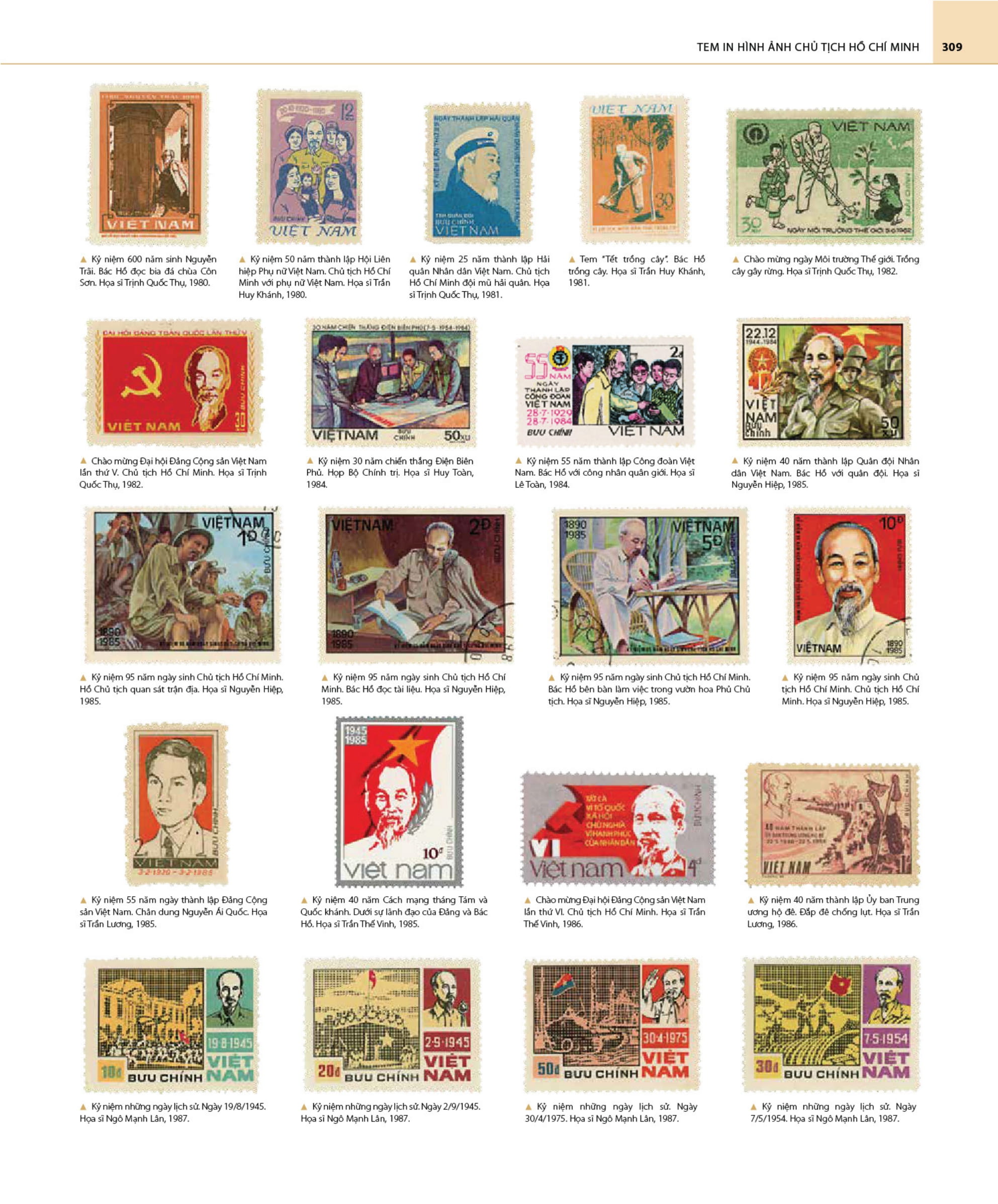 Ho Chi Minh - Tieu Su Bang Hinh - Bia Cung - Tang Kem 1 Bookmark + 4 Postcard