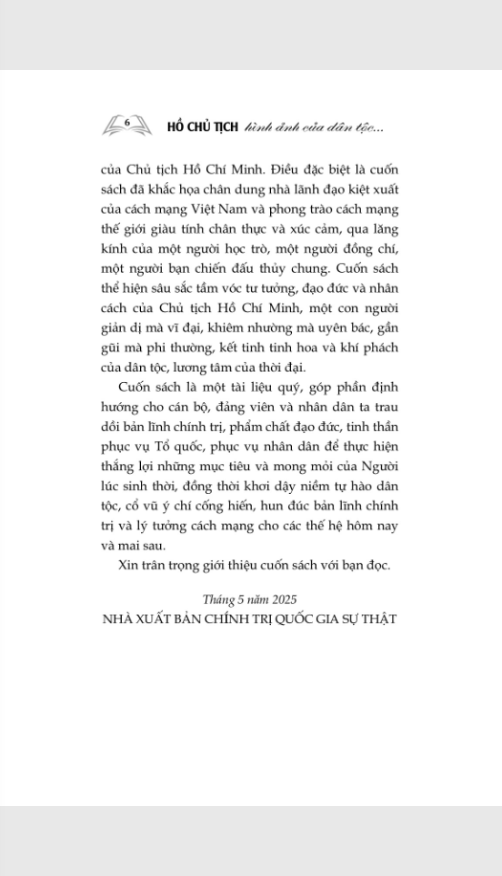 Ho Chu Tich - Hinh Anh Cua Dan Toc, Tinh Hoa Cua Thoi Dai