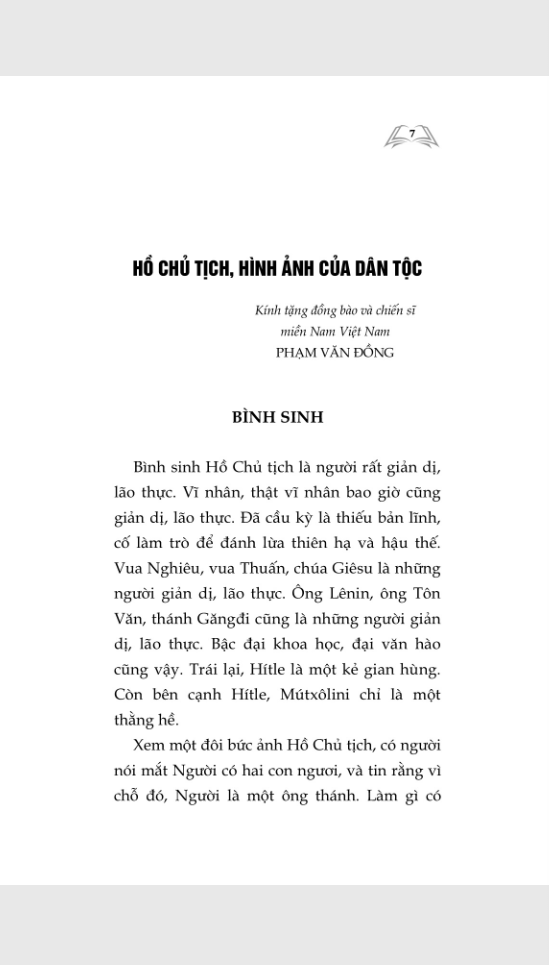 Ho Chu Tich - Hinh Anh Cua Dan Toc, Tinh Hoa Cua Thoi Dai