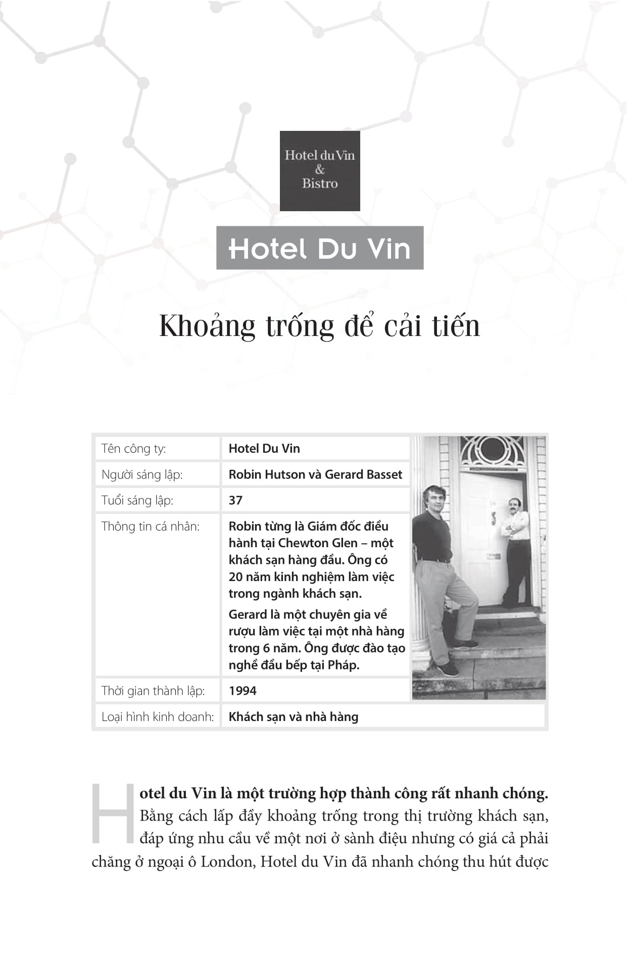 họ đã khởi nghiệp thế nào?