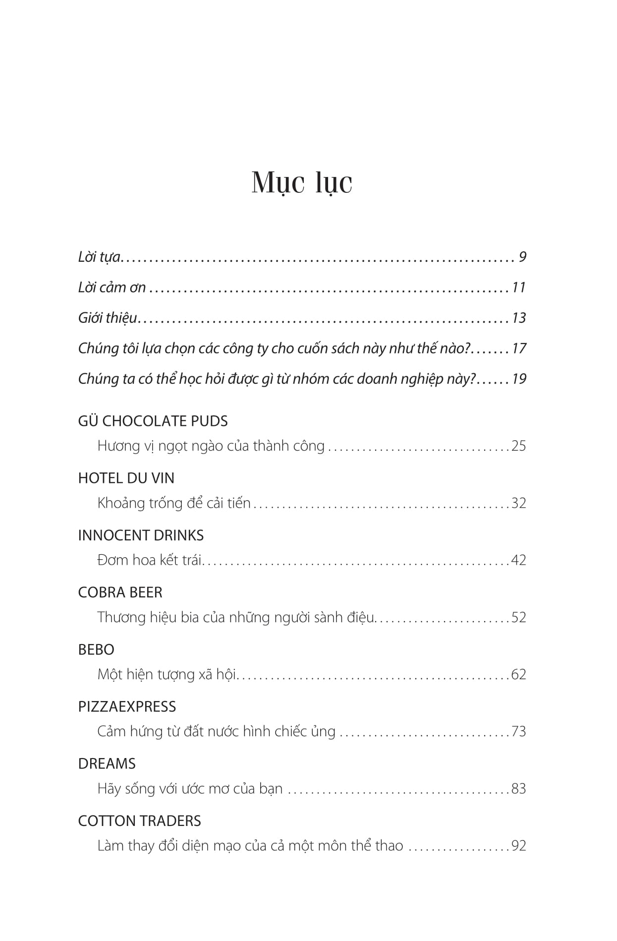 họ đã khởi nghiệp thế nào?