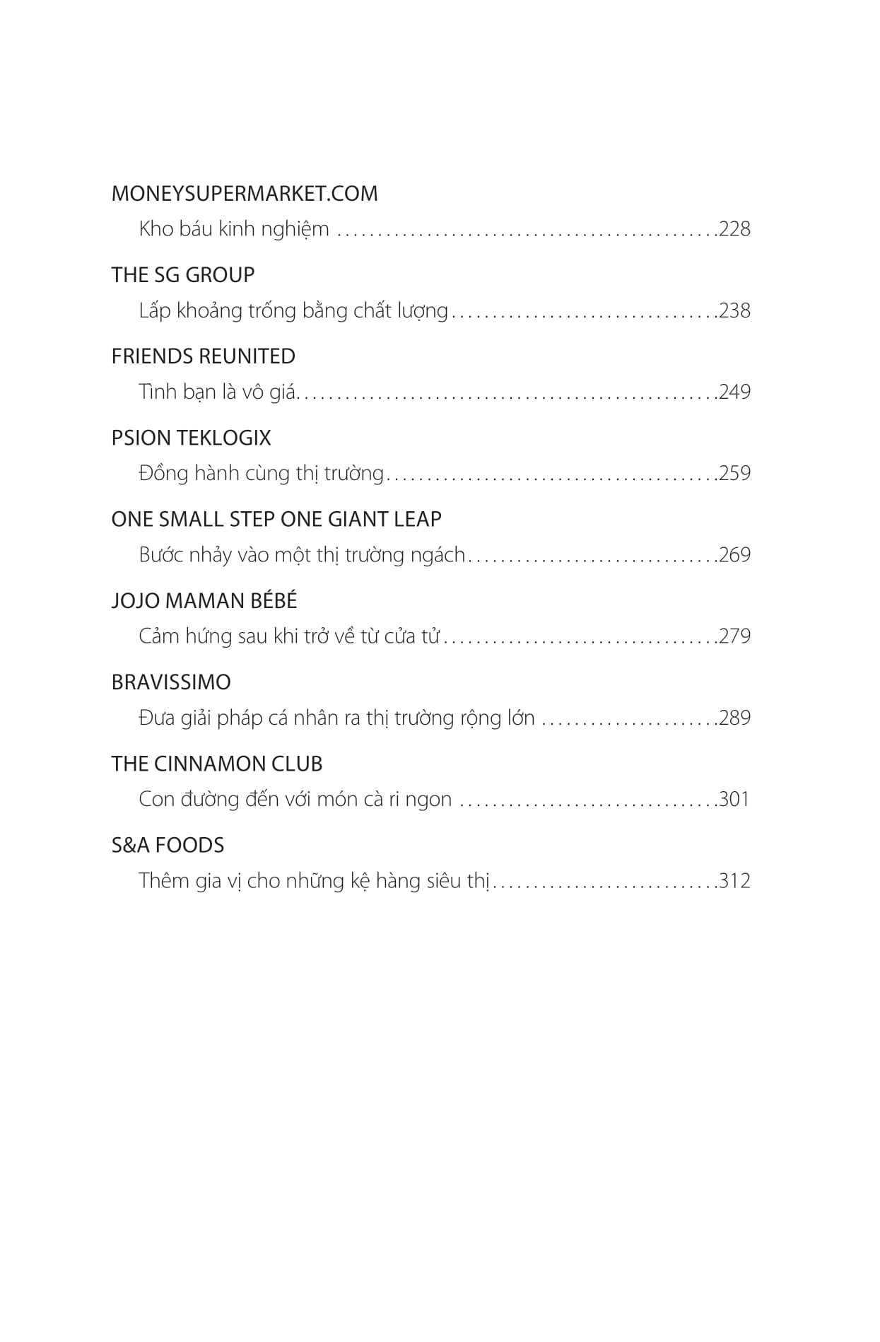 họ đã khởi nghiệp thế nào?