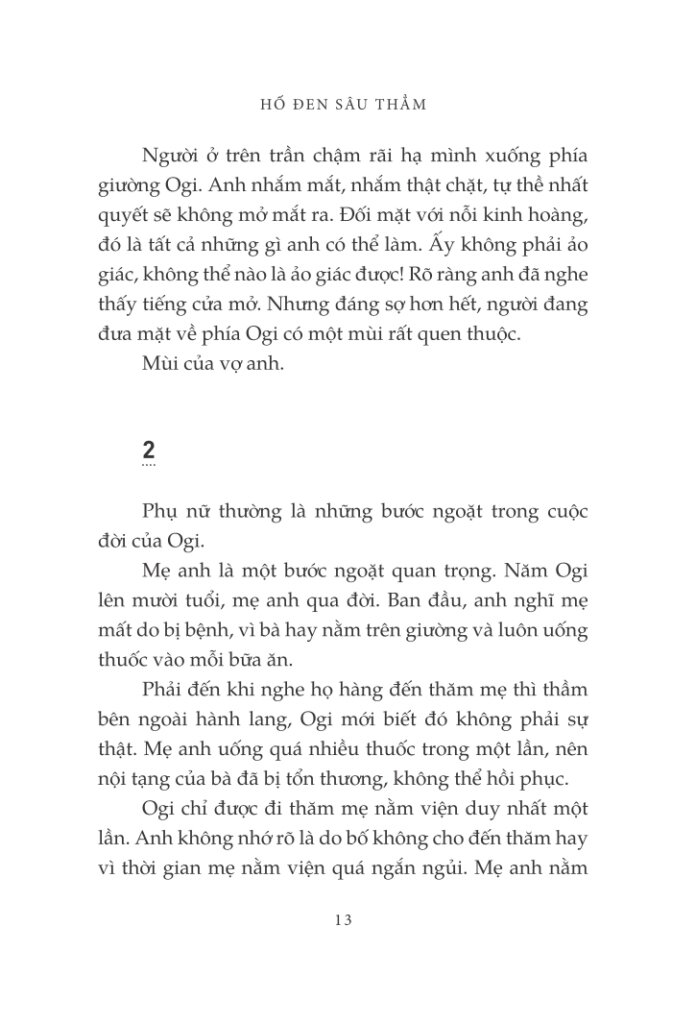 hố đen sâu thẳm