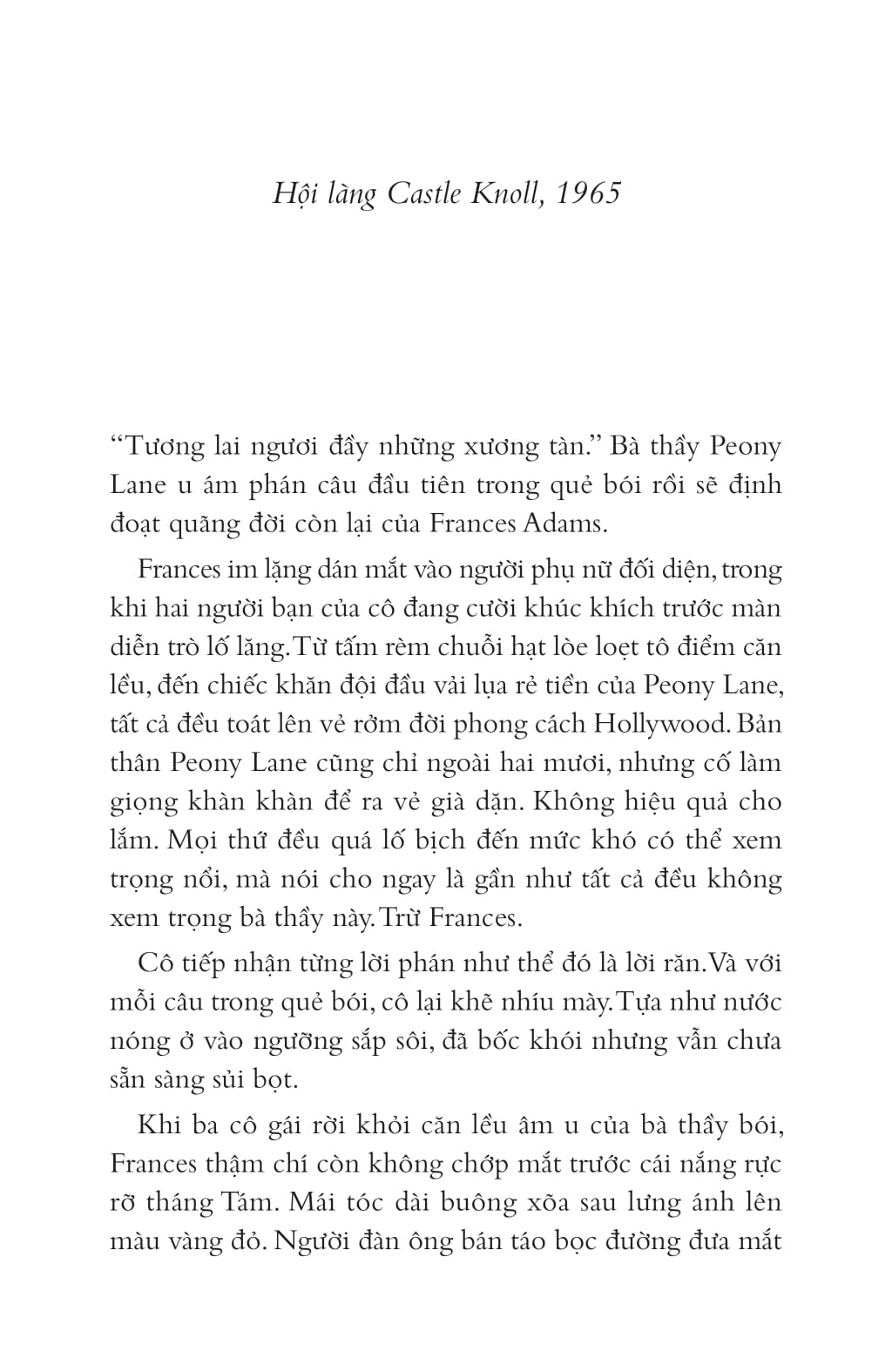 hồ sơ castle knoll #1 - dưới cánh xương tàn