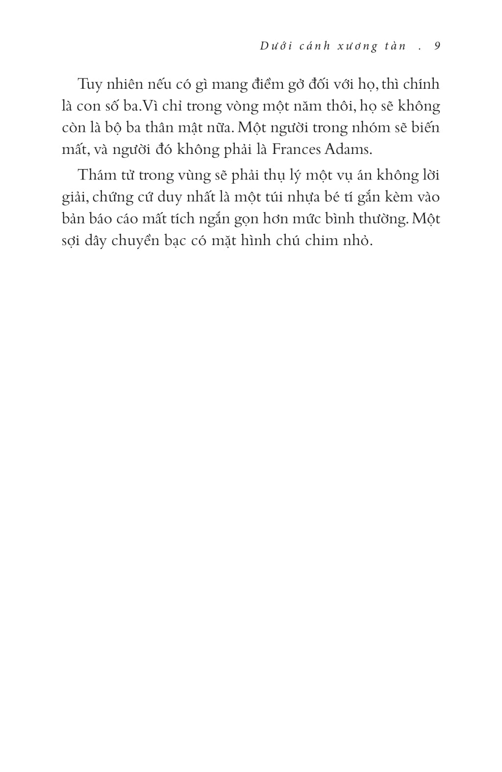 hồ sơ castle knoll #1 - dưới cánh xương tàn