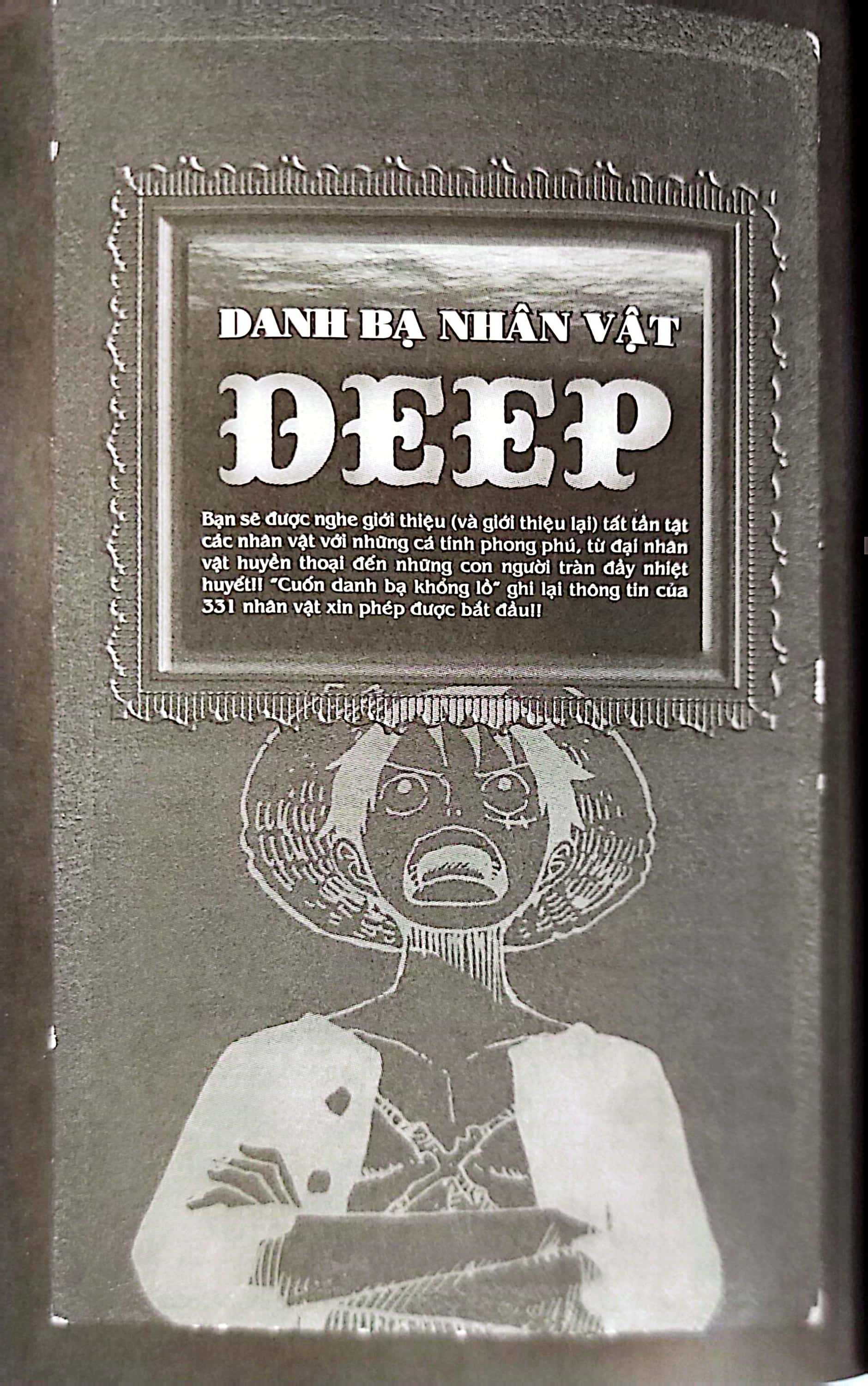 hồ sơ one piece - blue deep characters world (tái bản 2022)