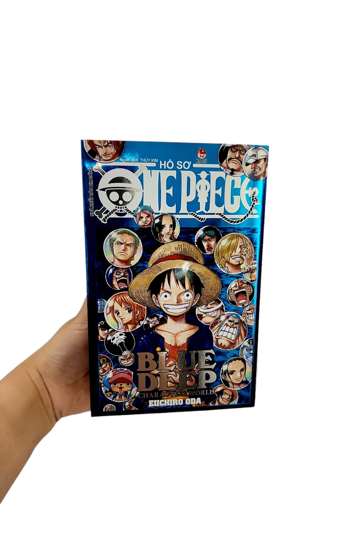 hồ sơ one piece - blue deep characters world (tái bản 2022)