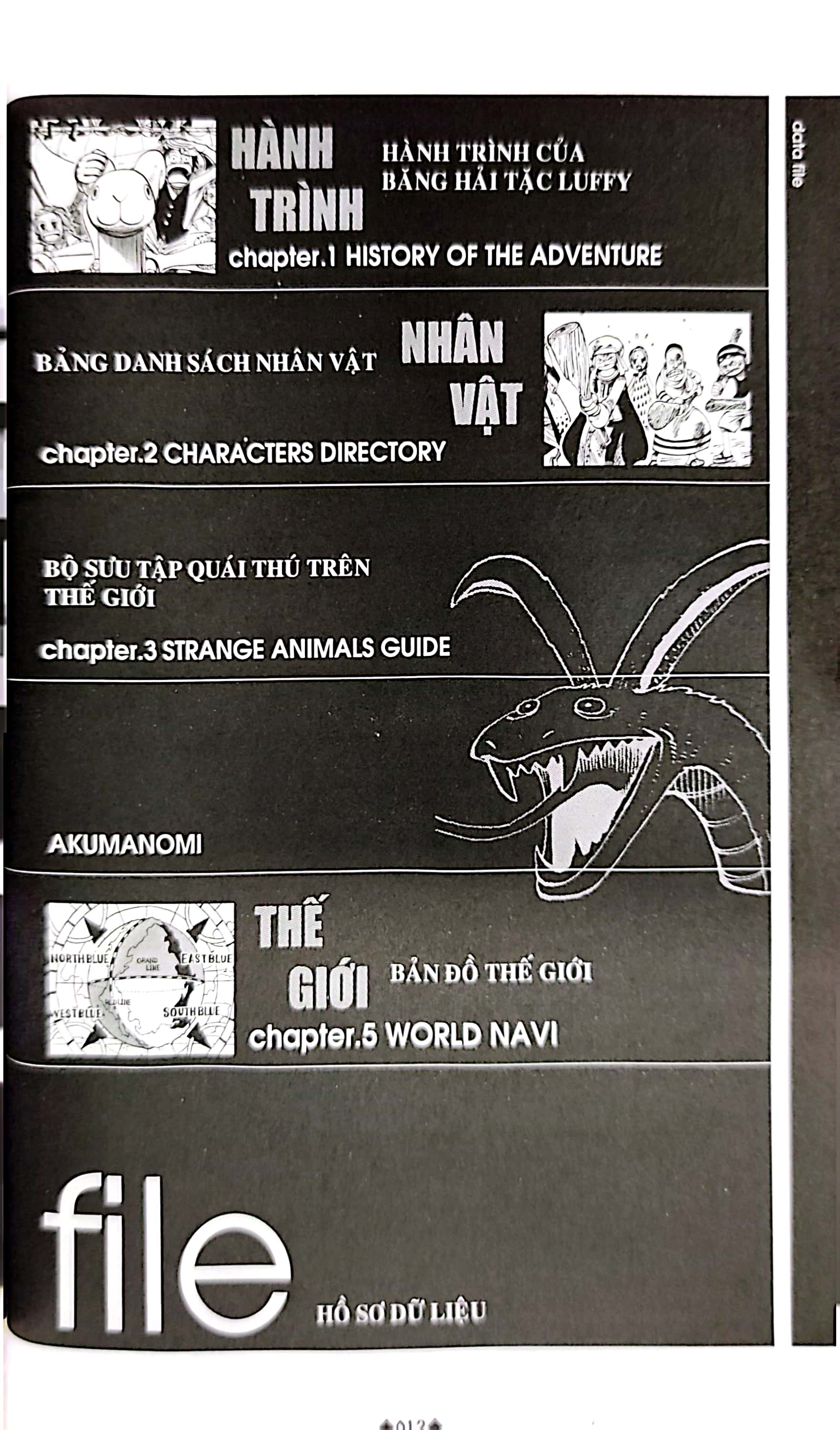 hồ sơ one piece - blue grand data file (tái bản 2022)