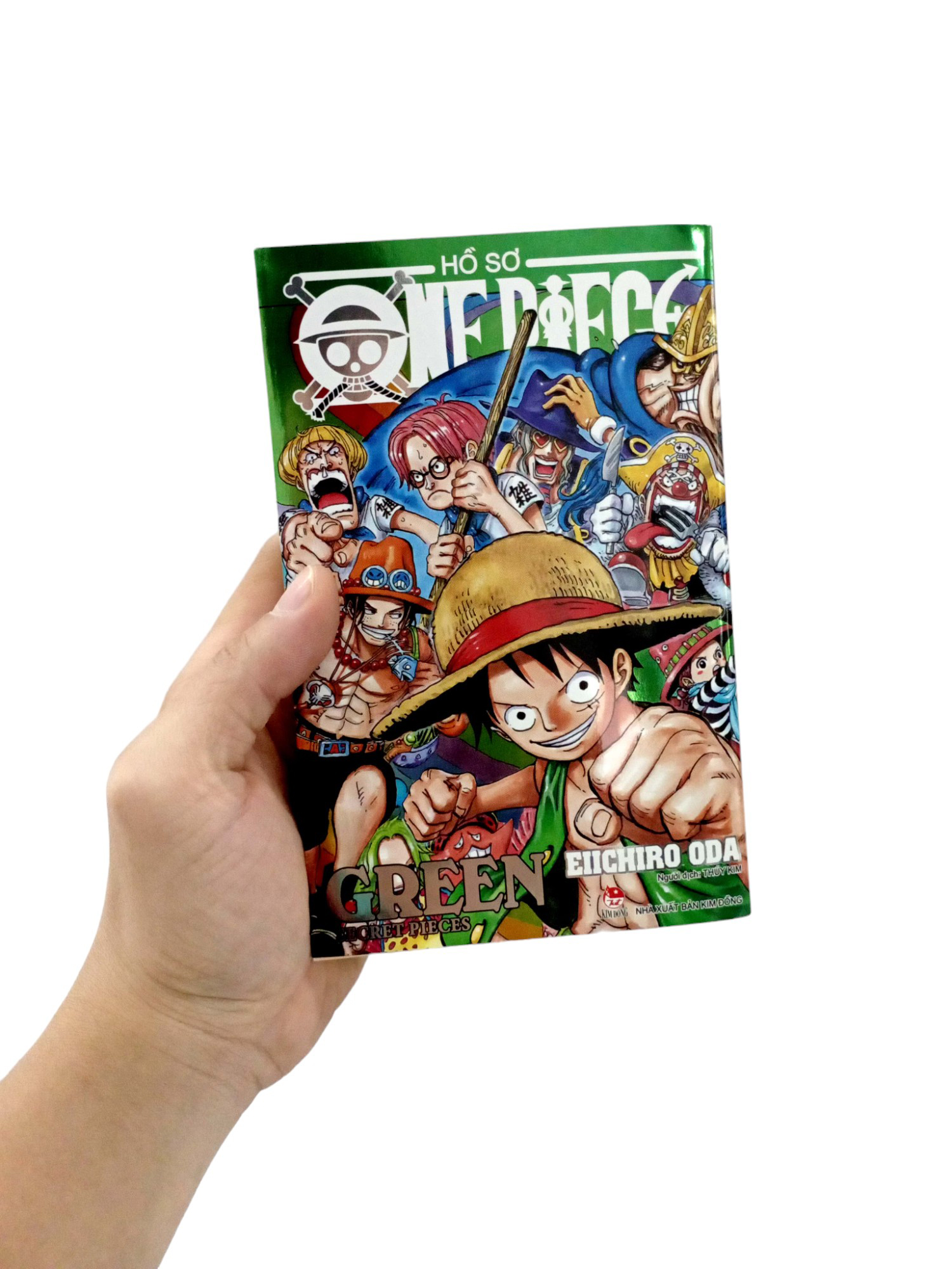 hồ sơ one piece - green secret pieces (tái bản 2022)