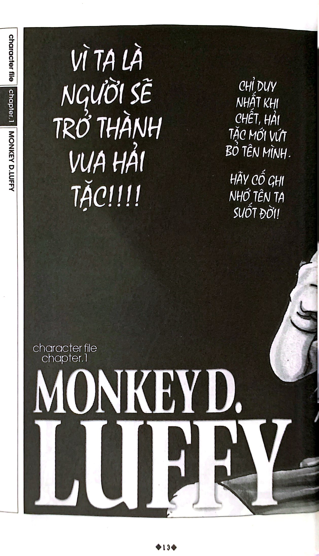 hồ sơ one piece - red grand characters (tái bản 2022)