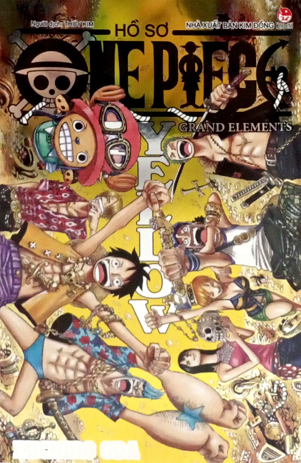 hồ sơ one piece - yellow grand elements (tái bản 2022)