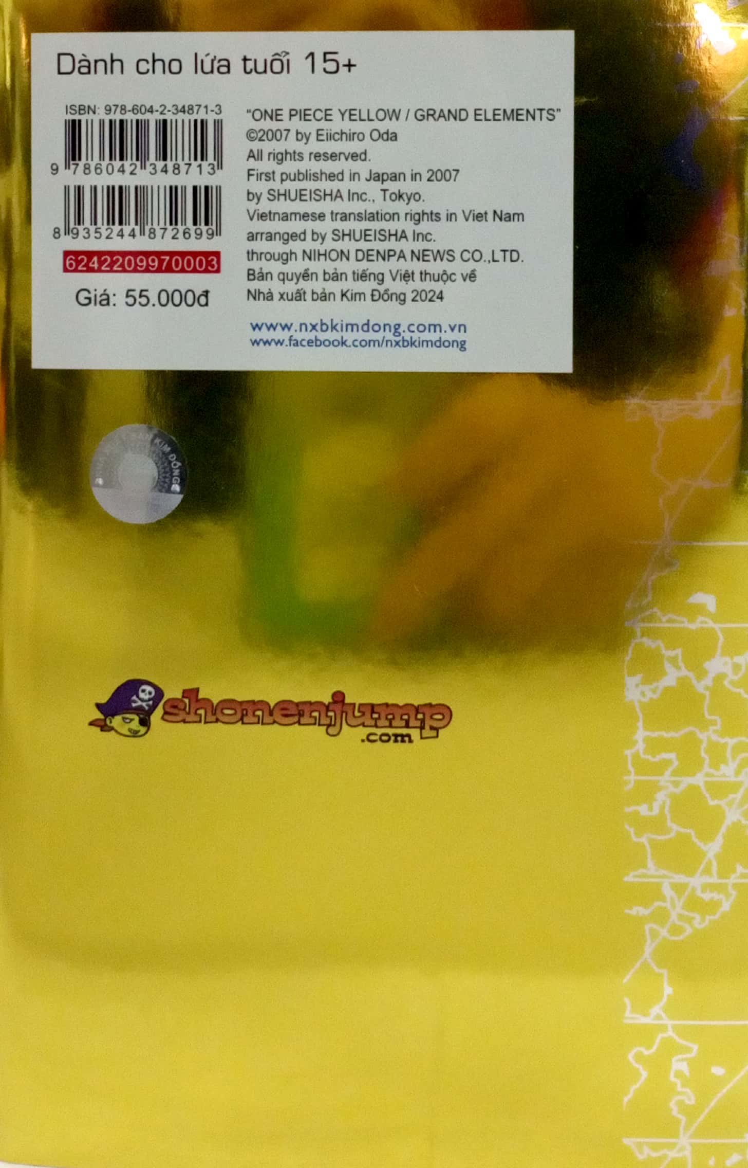hồ sơ one piece - yellow grand elements (tái bản 2022)