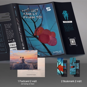 hồ sơ tâm lý phạm tội - tập 5 - bản đặc biệt - tặng kèm 2 bookmark + 1 postcard 2 mặt thiết kế độc quyền