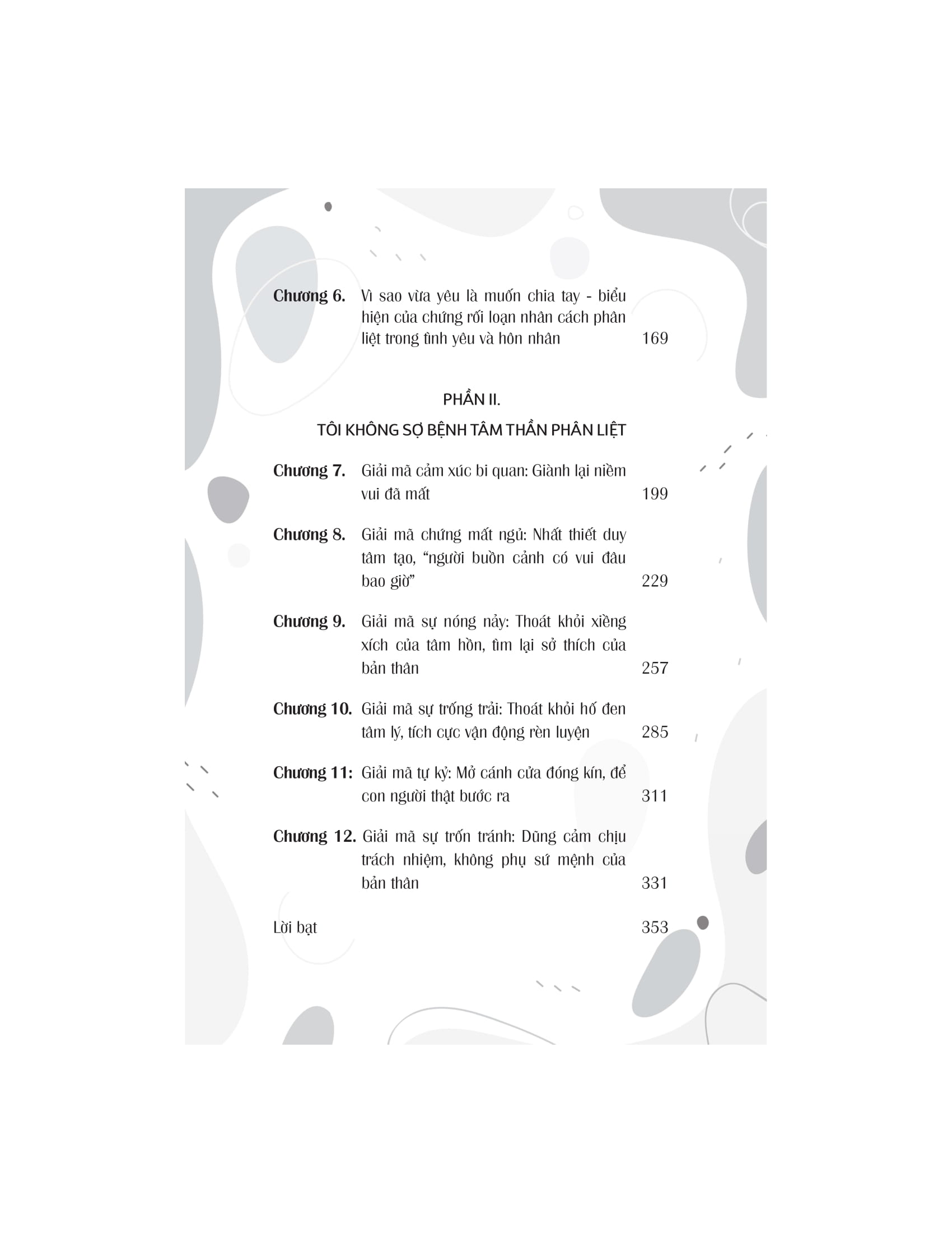 hồ sơ tâm thần học