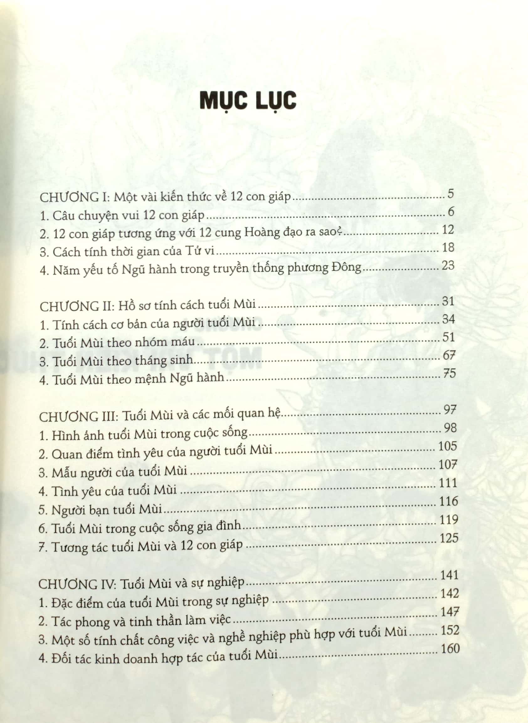 hồ sơ tính cách 12 con giáp - bí mật tuổi mùi - tặng kèm postcard