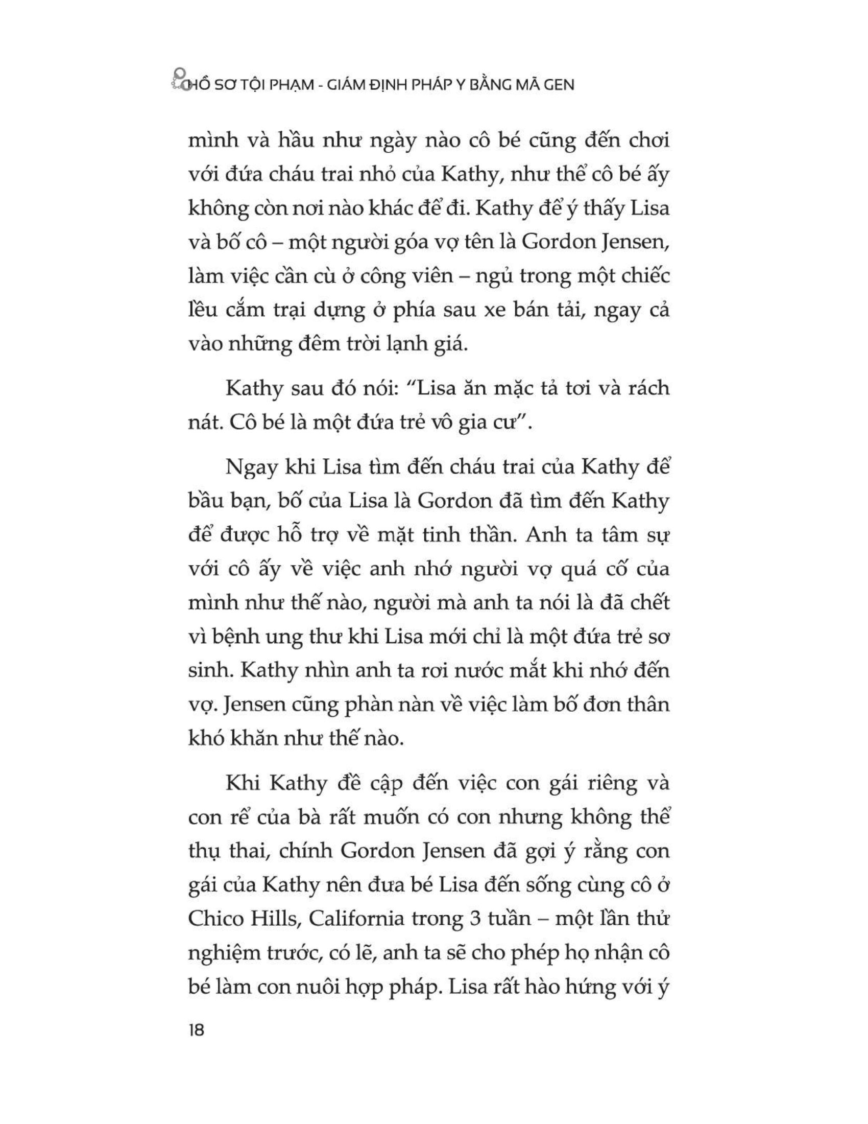 hồ sơ tội phạm - giám định pháp y bằng mã gen