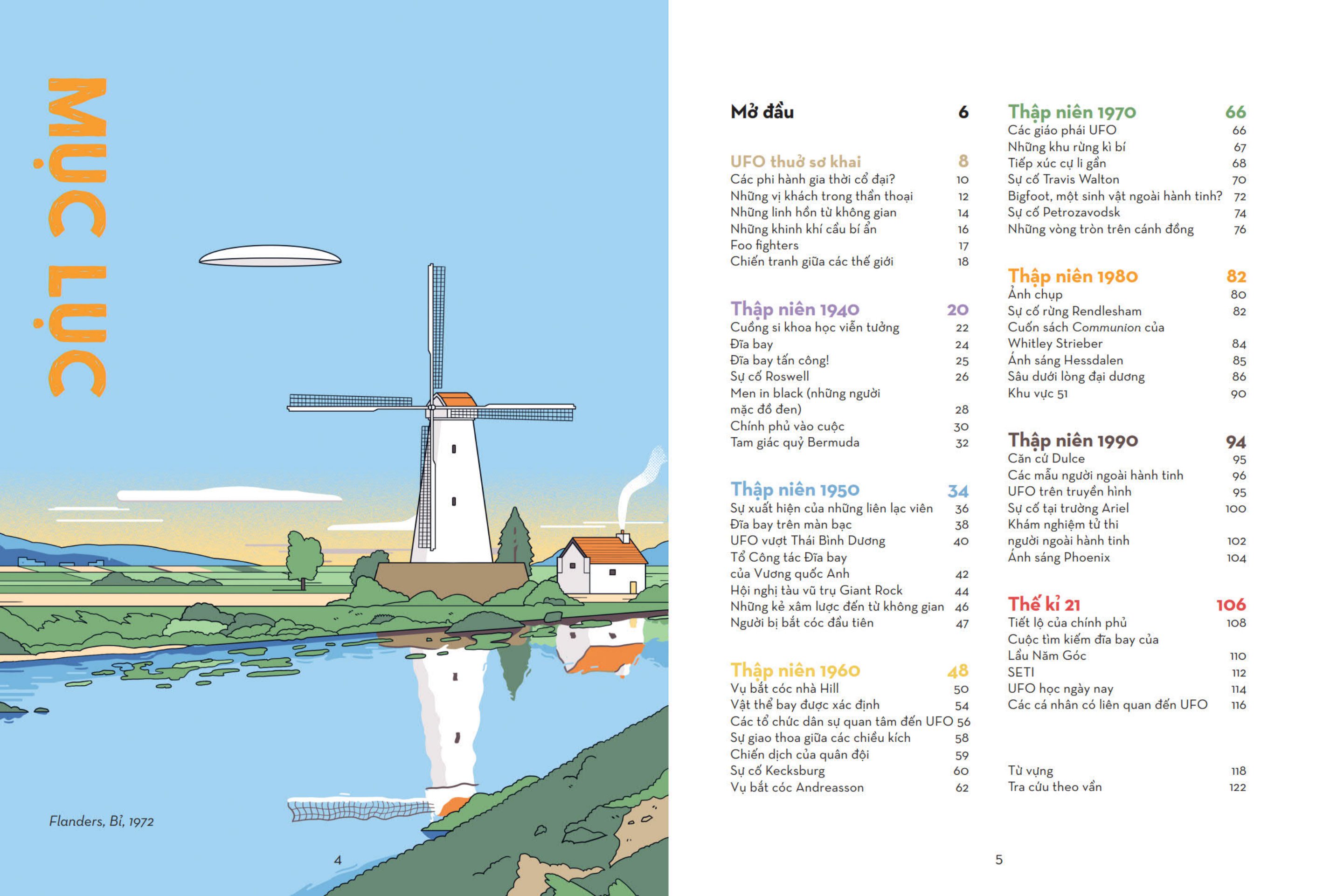 hồ sơ về ufo bằng tranh