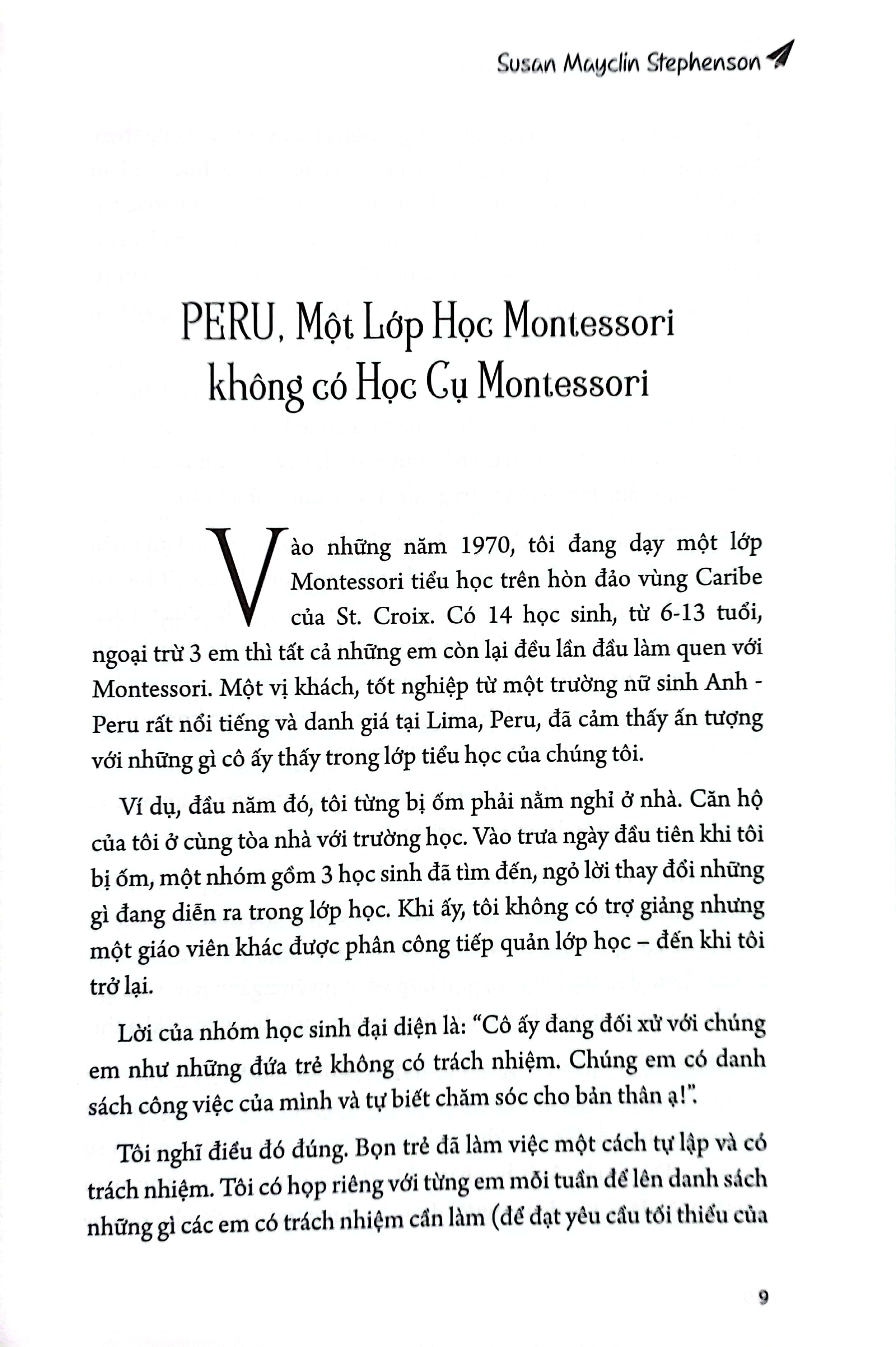 hỗ trợ cuộc sống - montessori vượt ra ngoài lớp học