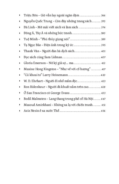 họ trở thành nhân vật của tôi