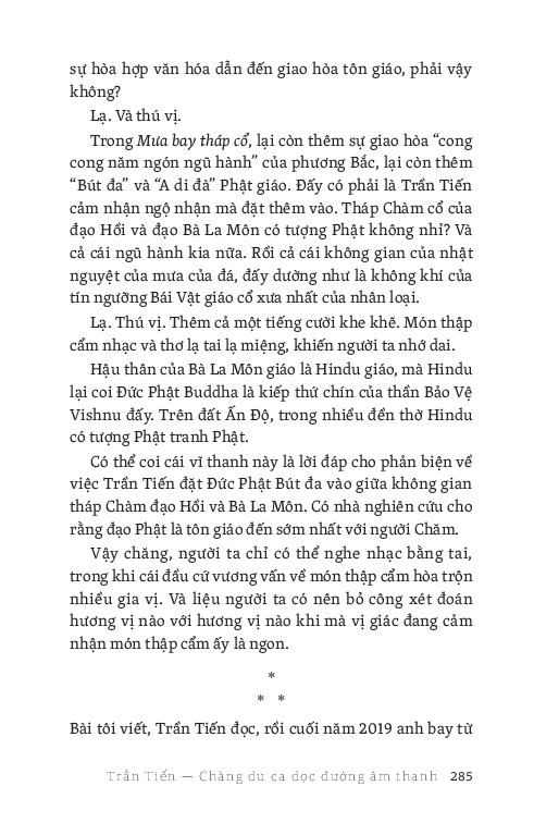 họ trở thành nhân vật của tôi