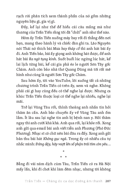 họ trở thành nhân vật của tôi