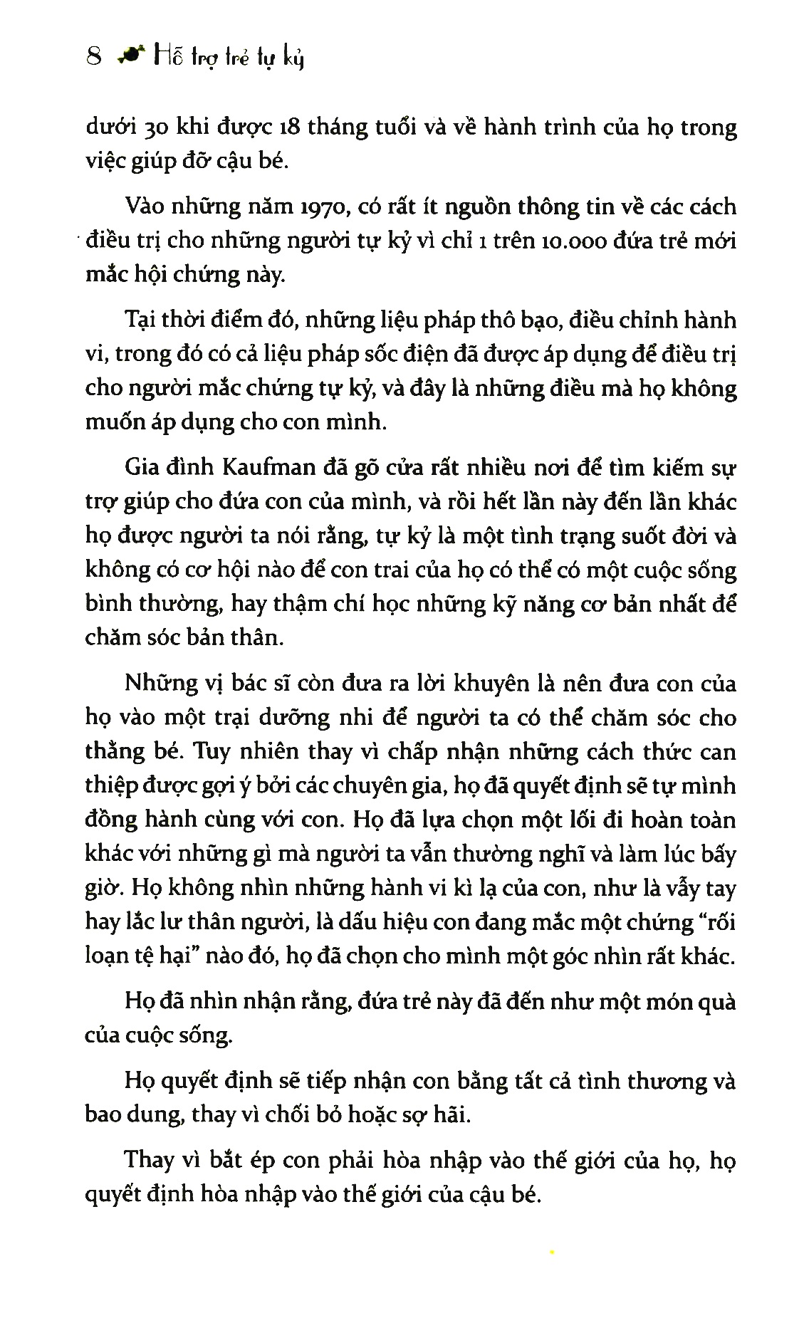 hỗ trợ trẻ tự kỷ