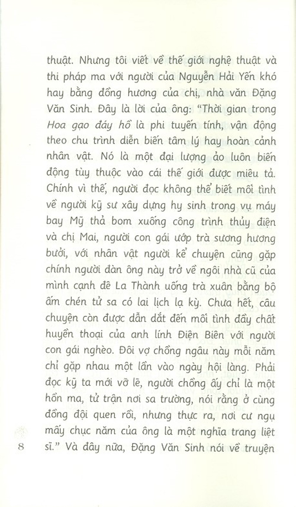 hoa gạo đáy hồ