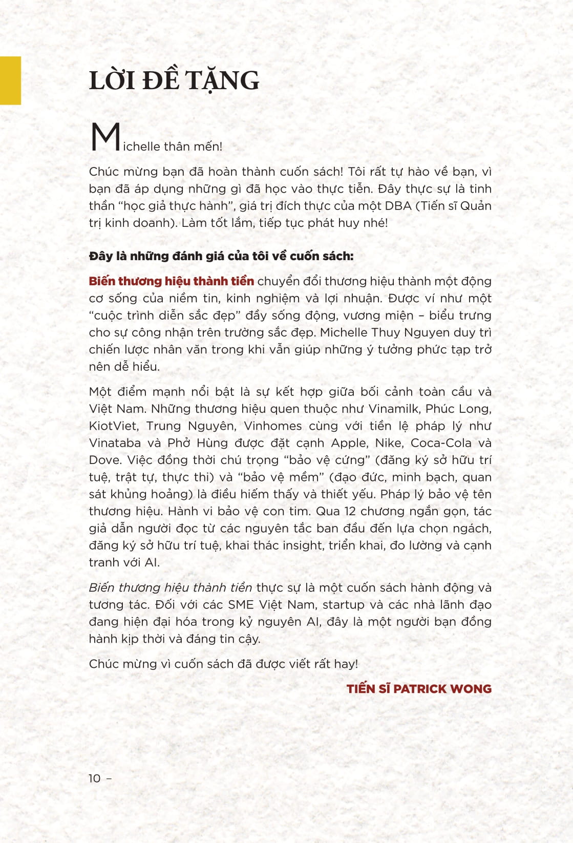 Hoa Hau Ngach - Book 1 - Bien Thuong Hieu Thanh Tien - Bi Quyet Chien Thang Moi Thi Truong