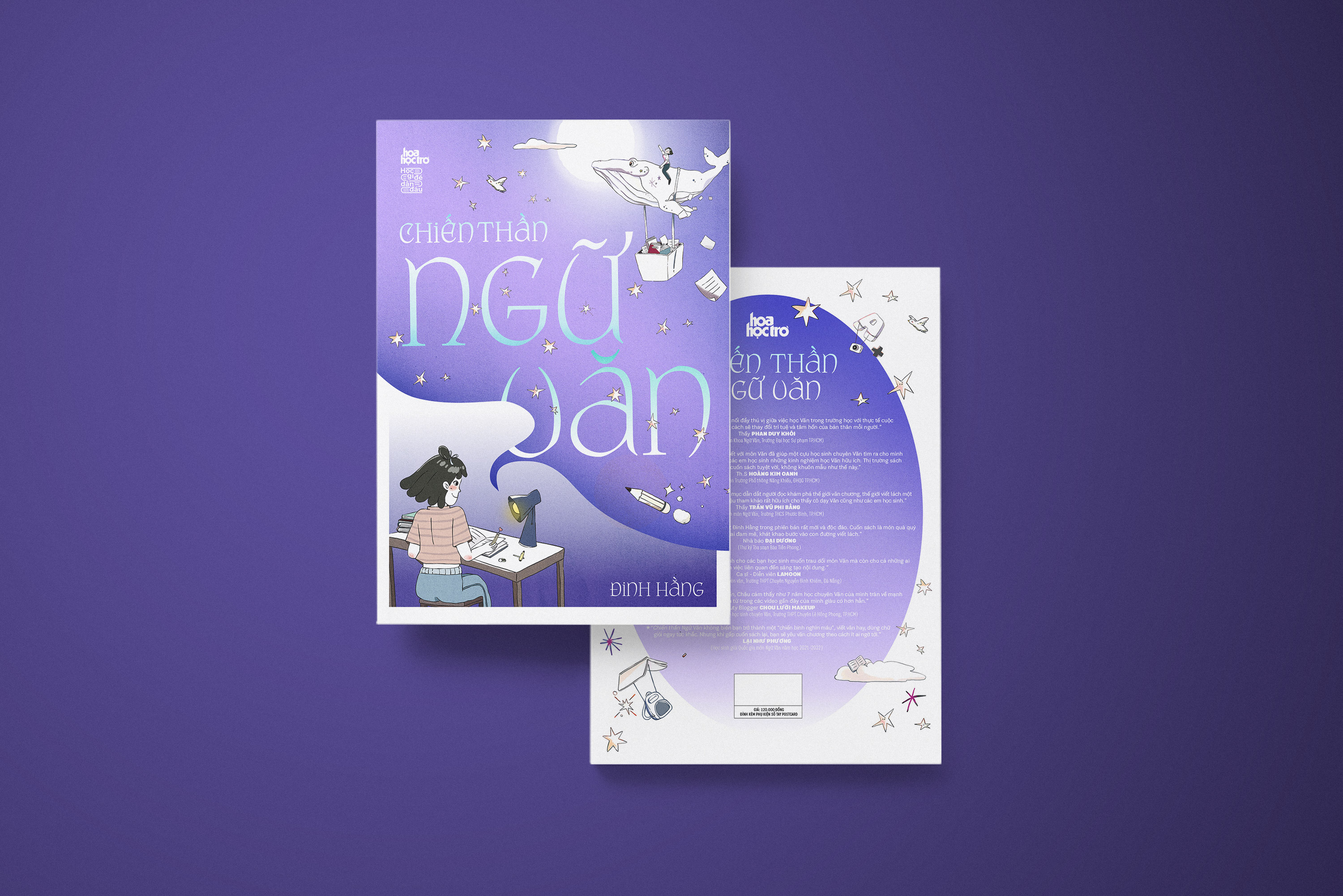 Hoa Hoc Tro - Chien Than Ngu Van - Tang Kem Phu Kien So Postcard