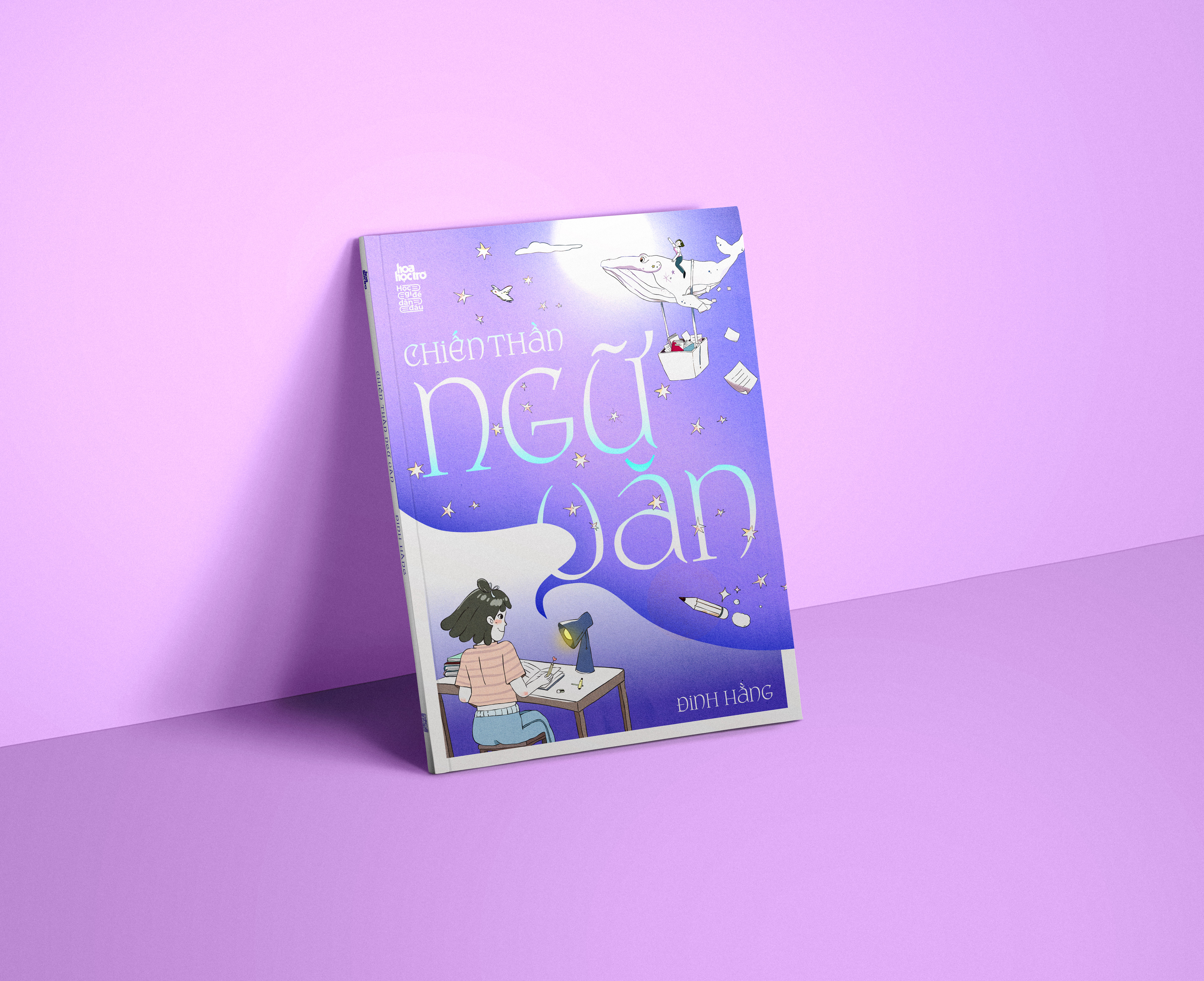 Hoa Hoc Tro - Chien Than Ngu Van - Tang Kem Phu Kien So Postcard