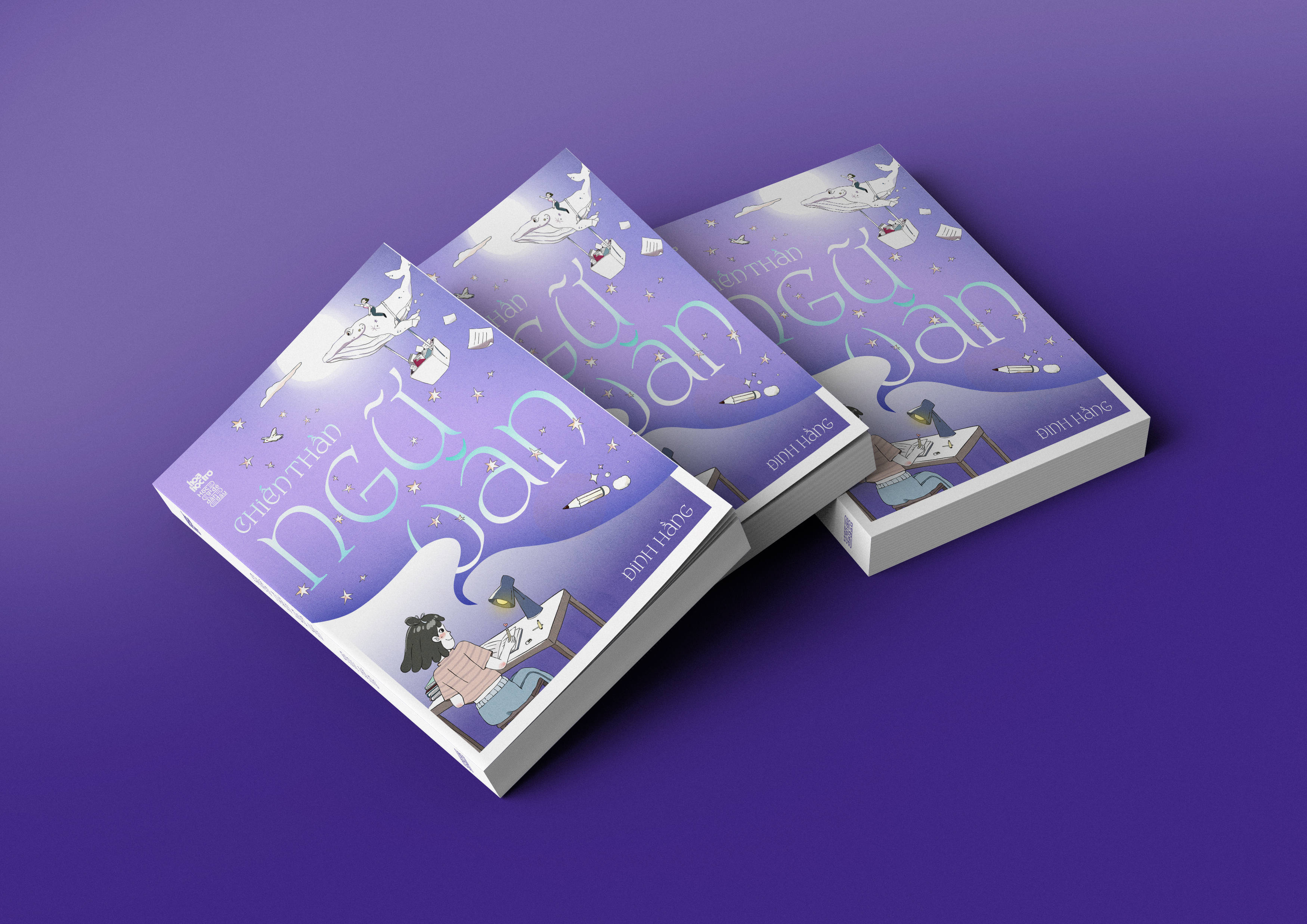 Hoa Hoc Tro - Chien Than Ngu Van - Tang Kem Phu Kien So Postcard