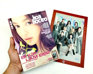 hoa học trò số 1346 - tặng kèm fanbook twice + 2 mega poster lee do hyun (18 again) & jin (bts)