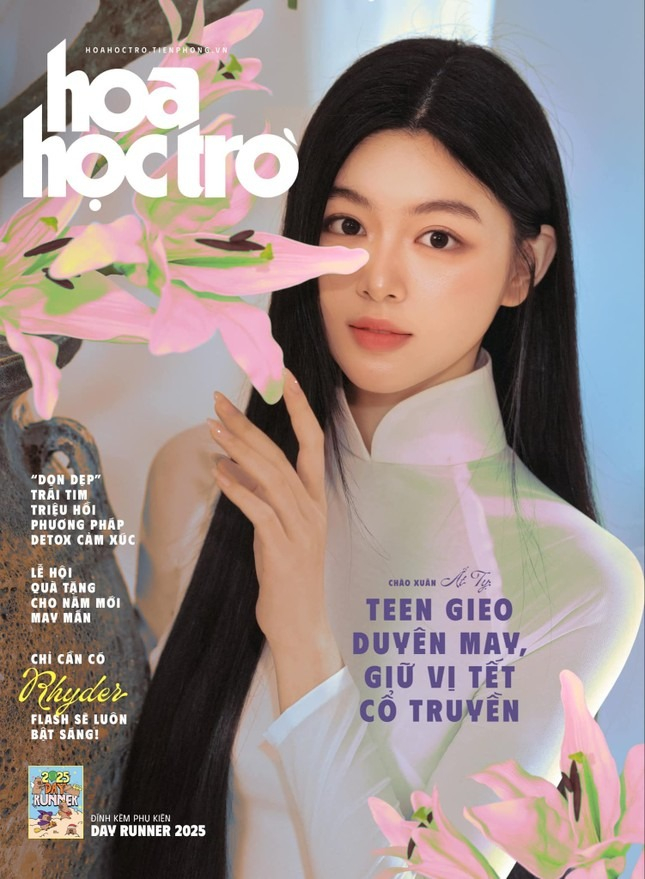 hoa học trò - số 1449 - h2tết ất tỵ - detox cảm xúc để đón năm mới thật vui! - tặng kèm sổ tay nhật ký 2025 ngập tràn vũ trụ capybara