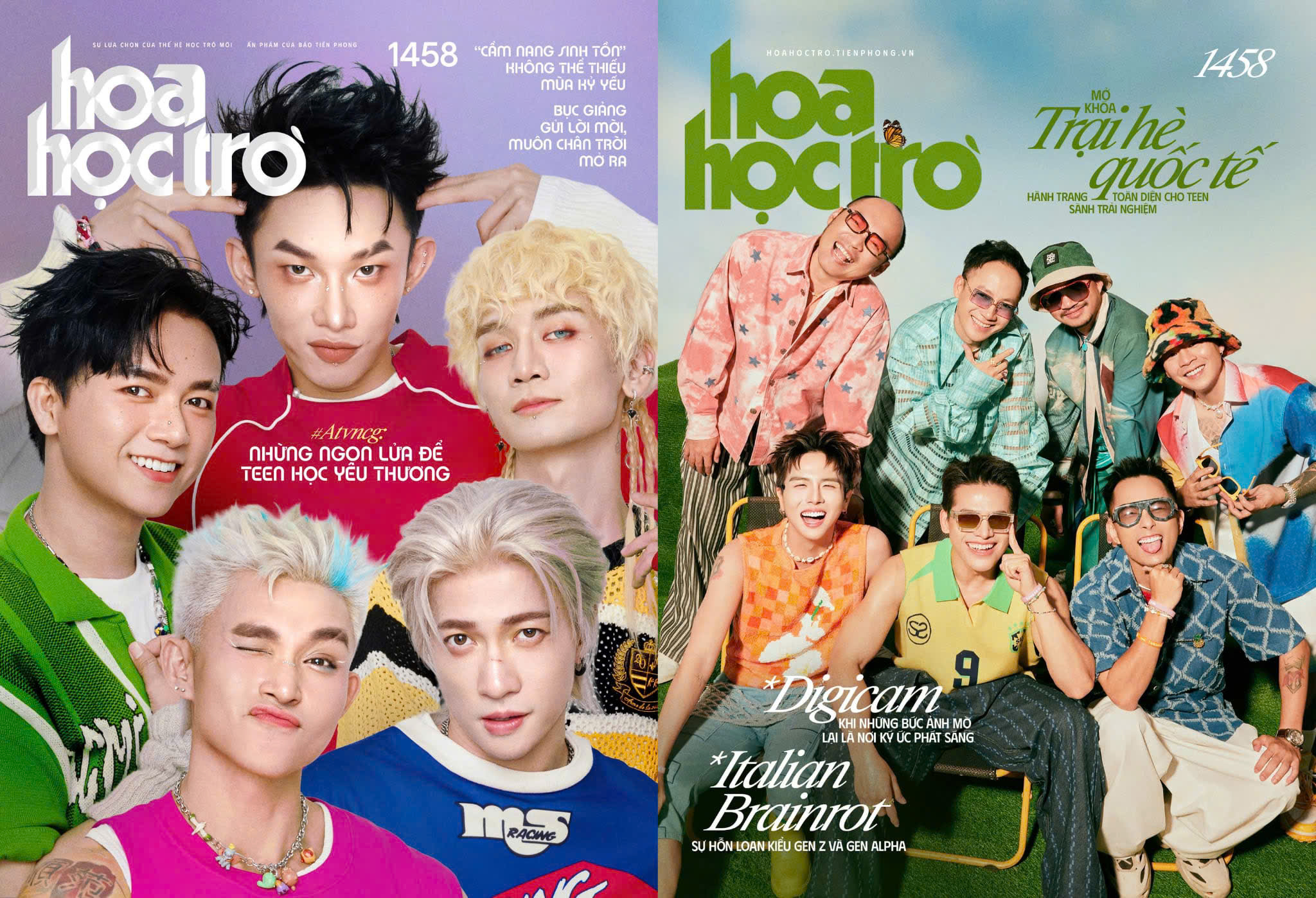 Hoa Hoc Tro - So 1458 - Mo Khoa Trai He Quoc Te, Hanh Trang Toan Dien Cho Teen Sanh Trai Nghiem