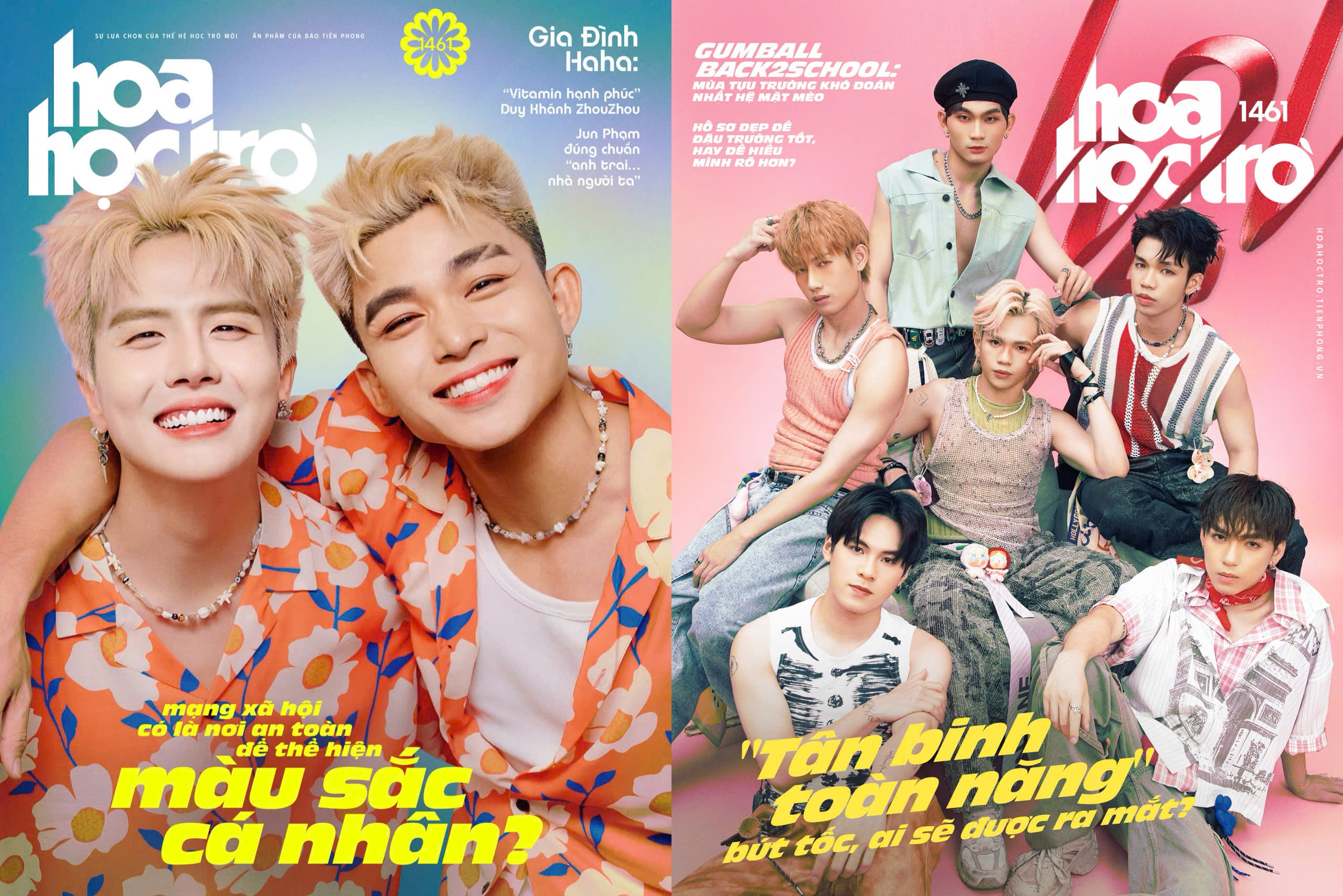 Hoa Hoc Tro - So 1461 - Gia Dinh Haha - "Vitamin Hanh Phuc" Duy Khanh - Jun Pham