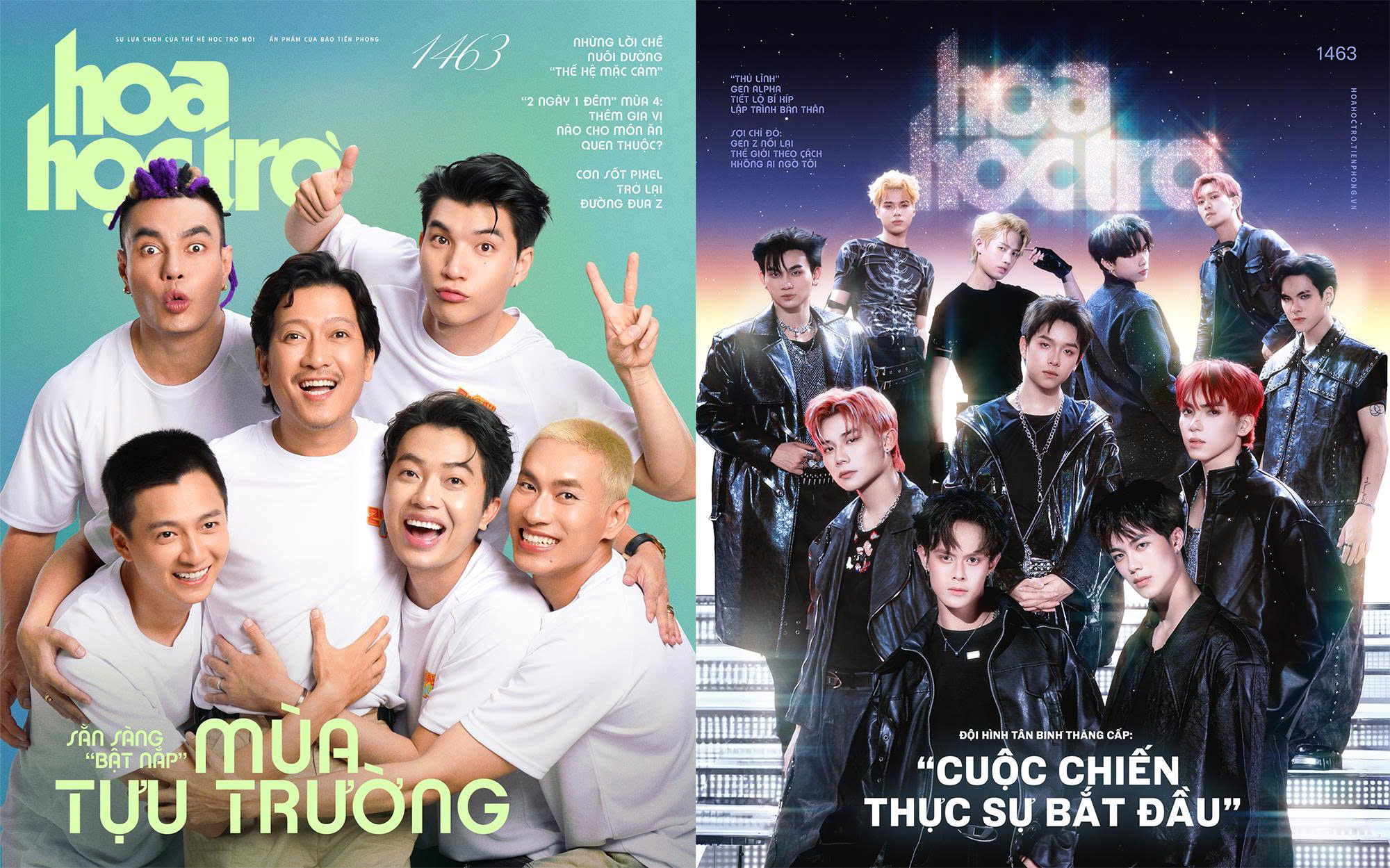 Hoa Hoc Tro - So 1463 - San Sang "Bat Nap" Don Mua Tuu Truong Cung Bao Niem Vui Moi