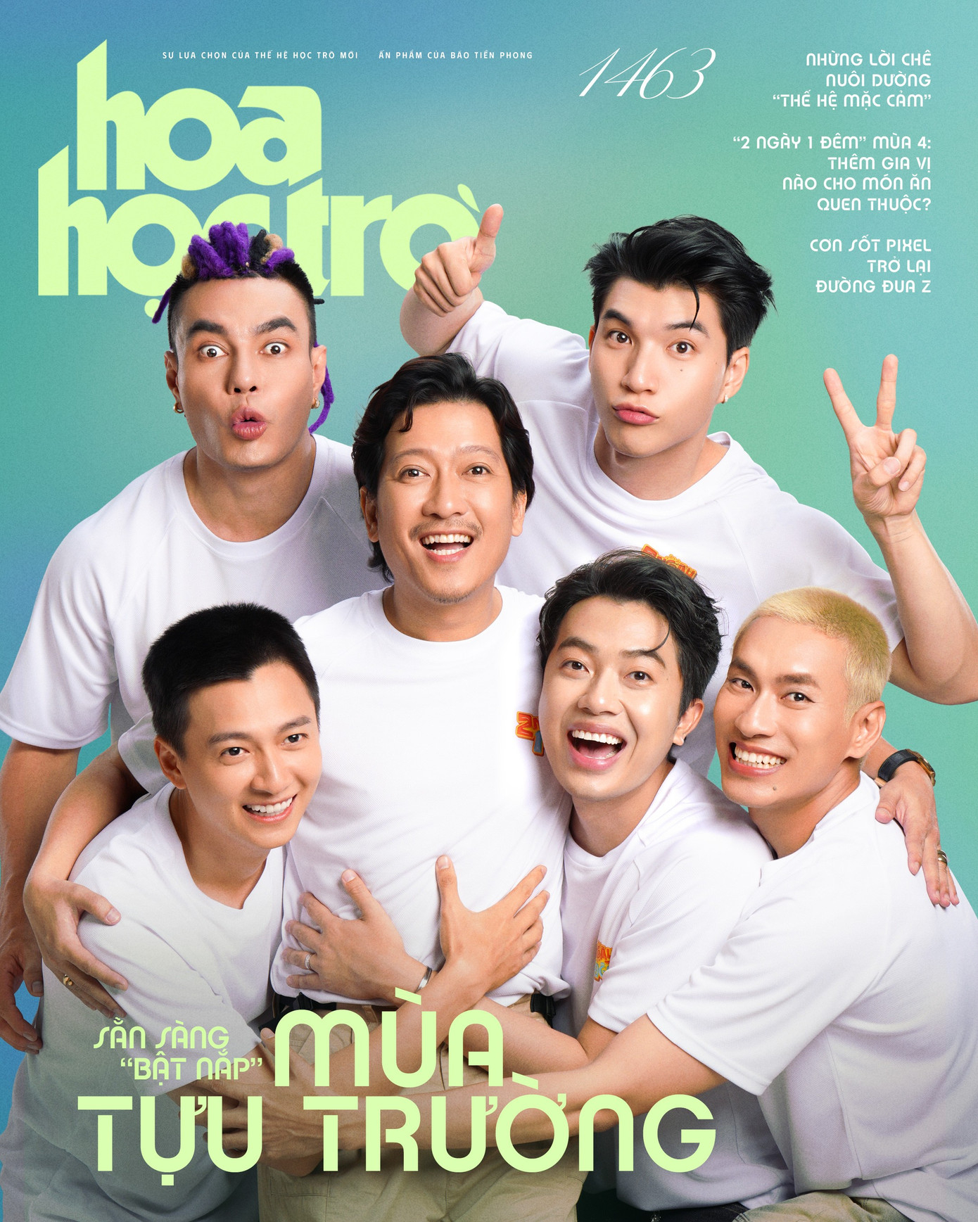 Hoa Hoc Tro - So 1463 - San Sang "Bat Nap" Don Mua Tuu Truong Cung Bao Niem Vui Moi