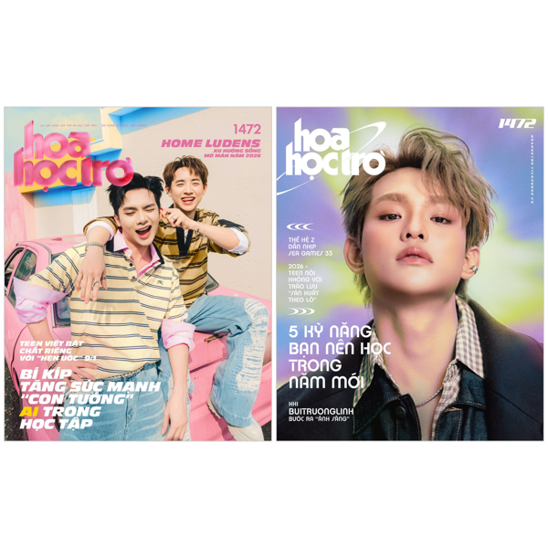 Hoa Hoc Tro - So 1473 - H2Tet Binh Ngo 2026 - No Nuc Diem Hen Mua Xuan Tai Truong Hoc Gen Z - Tang Kem Phu Kien Day Runner 2026 + Cam Nang Chien Than IELTS