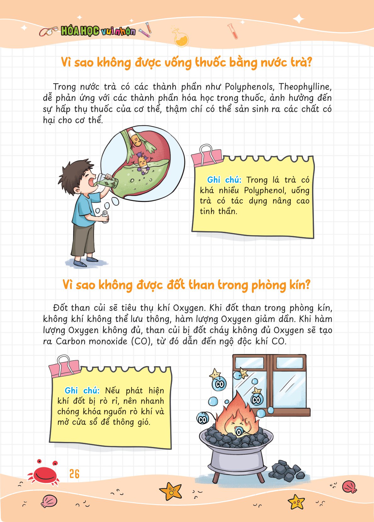 hóa học vui nhộn - những câu hỏi vì sao về hóa học