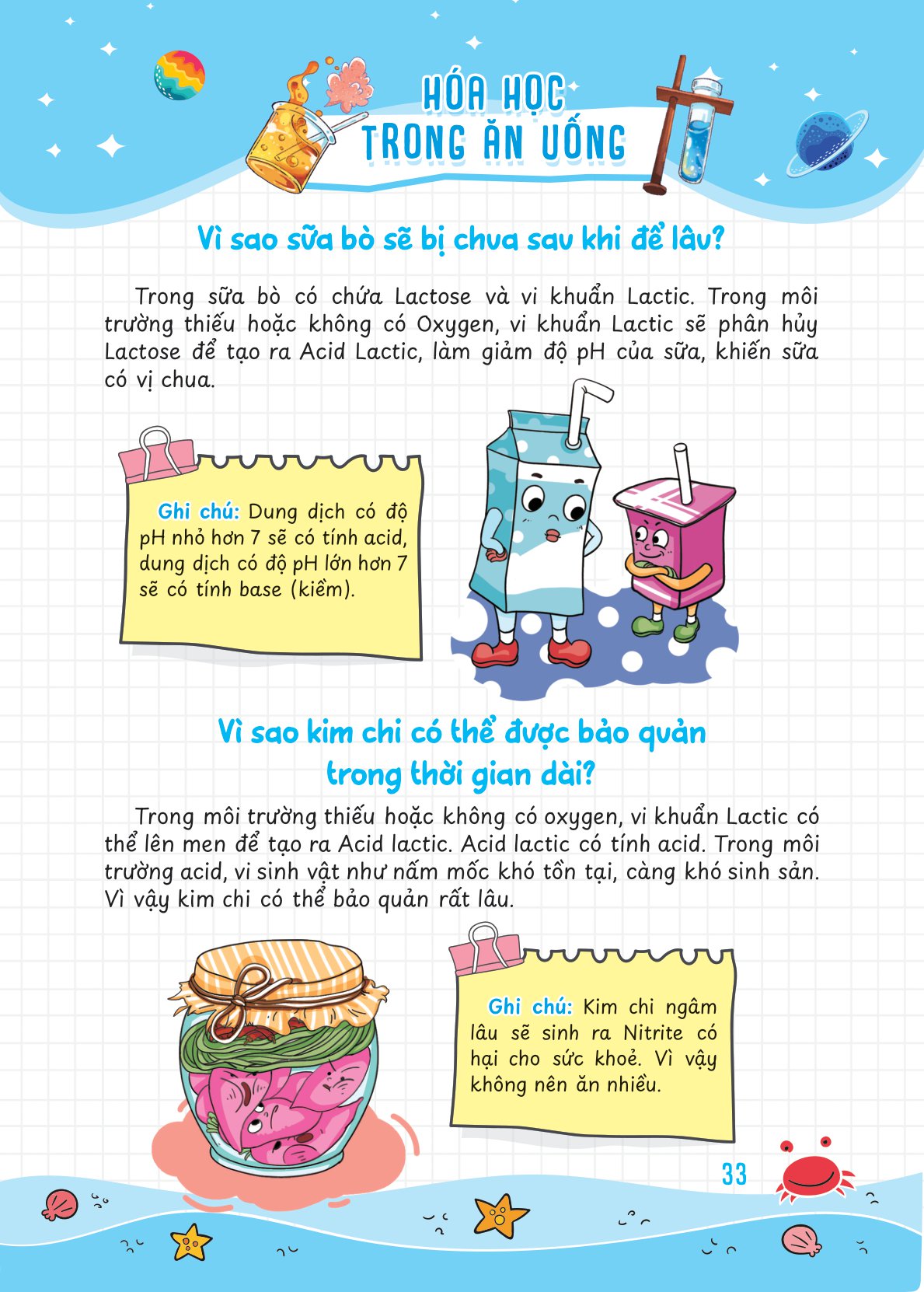 hóa học vui nhộn - những câu hỏi vì sao về hóa học