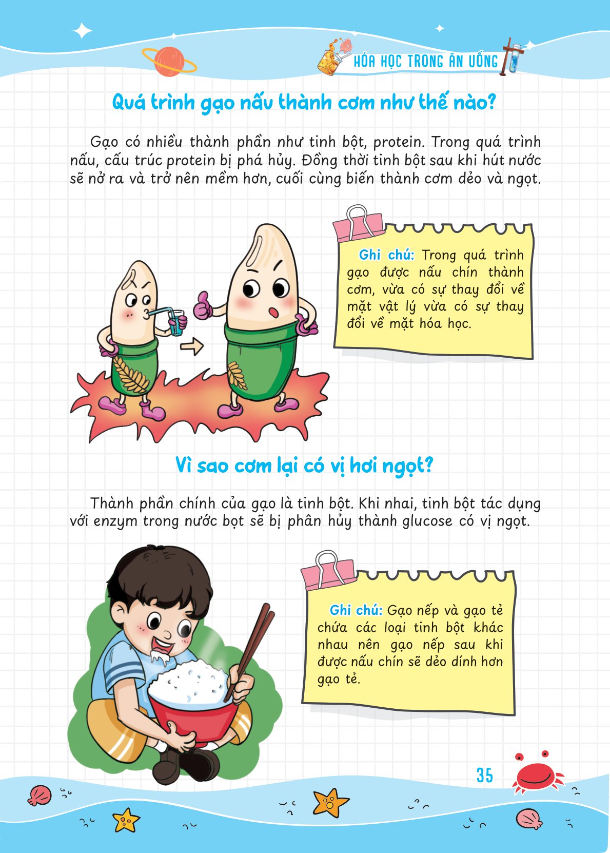 hóa học vui nhộn - những câu hỏi vì sao về hóa học