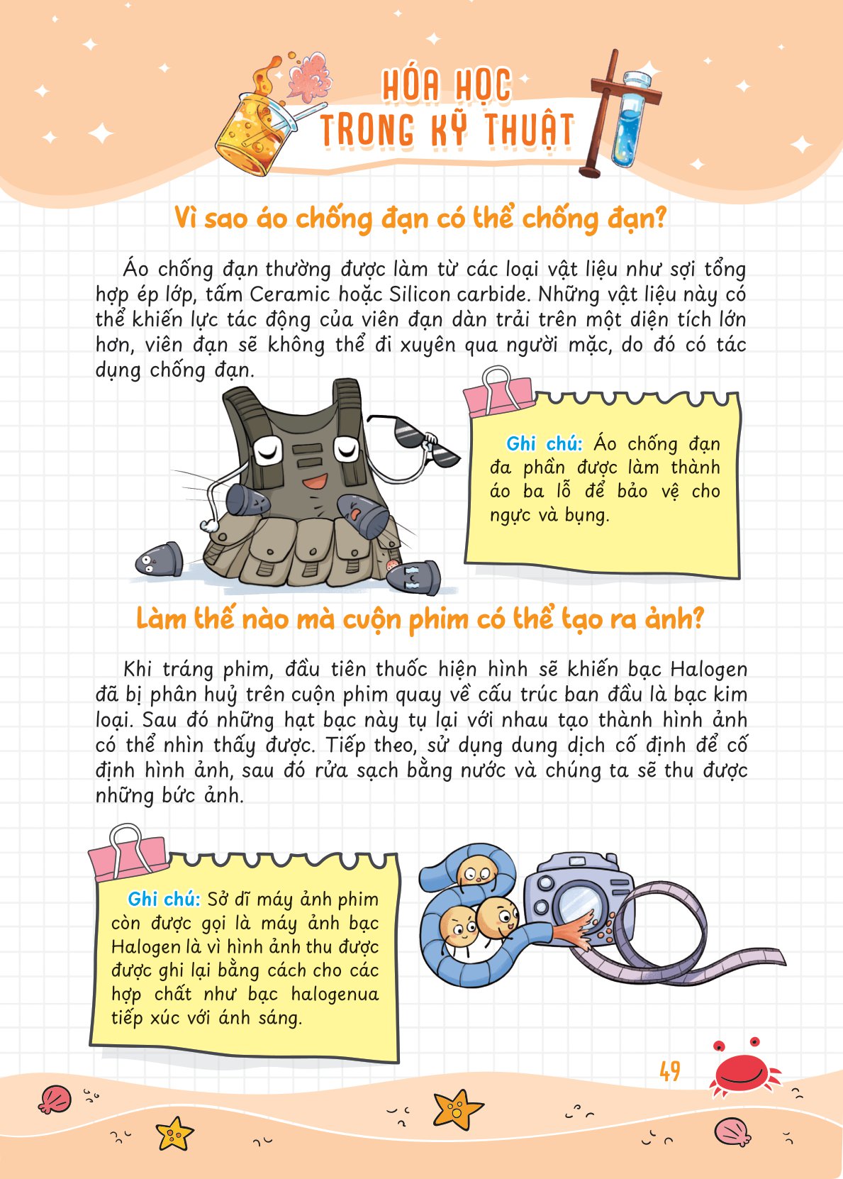 hóa học vui nhộn - những câu hỏi vì sao về hóa học