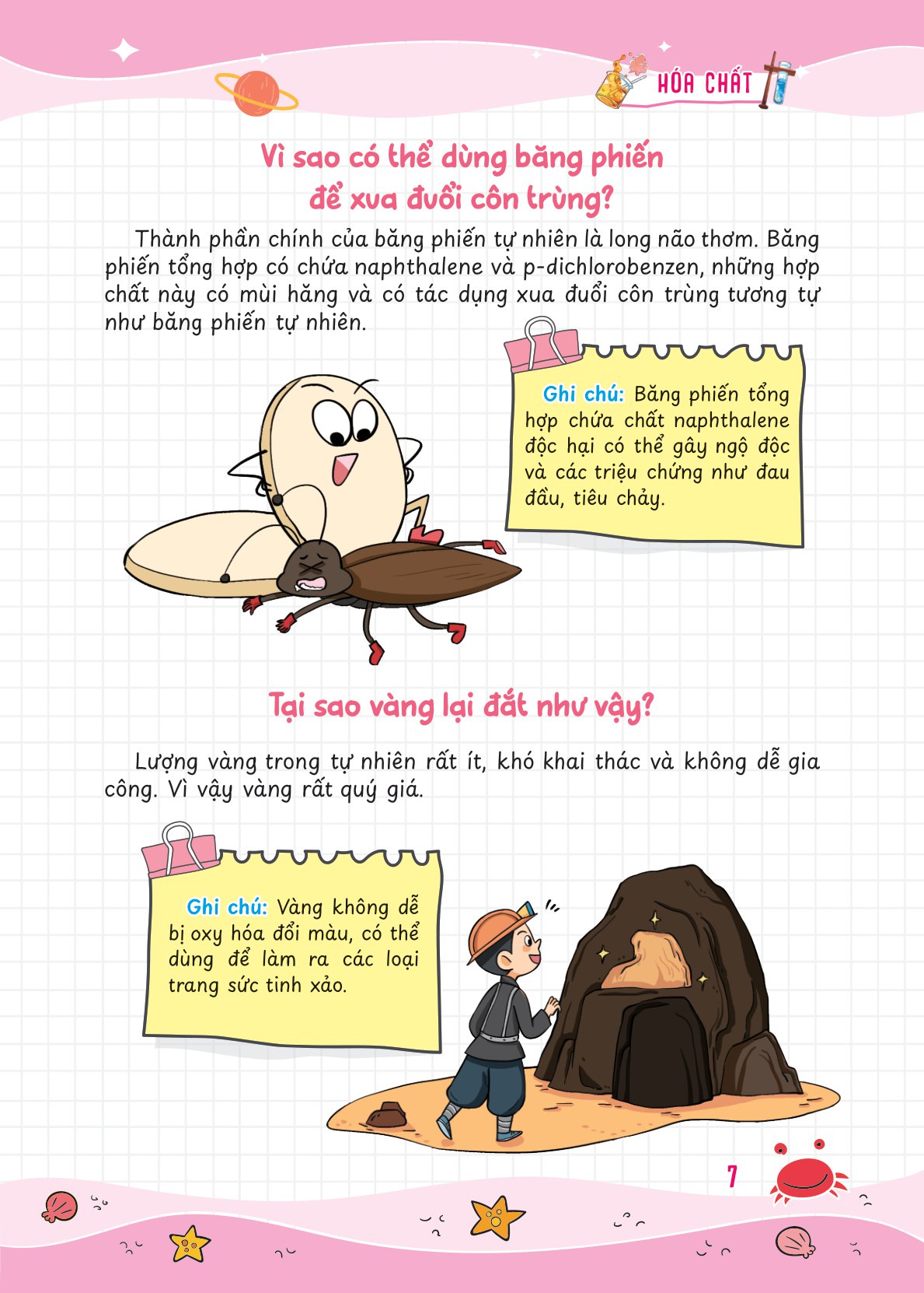 hóa học vui nhộn - những câu hỏi vì sao về hóa học