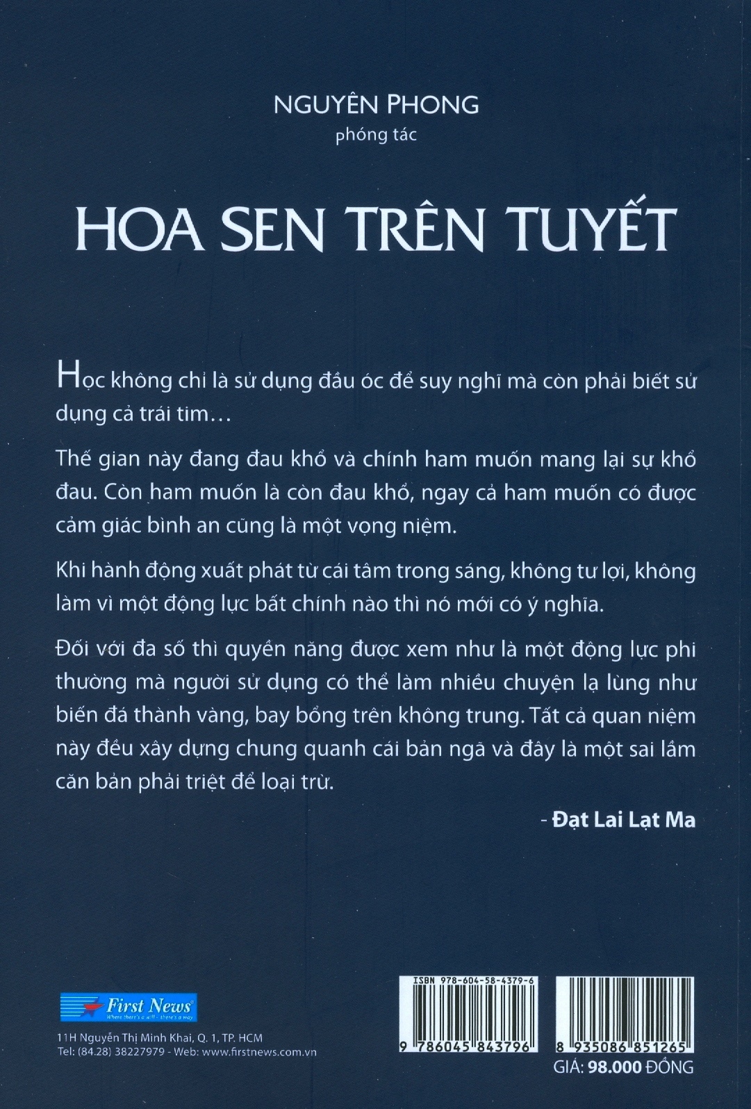 hoa sen trên tuyết (tái bản 2020)