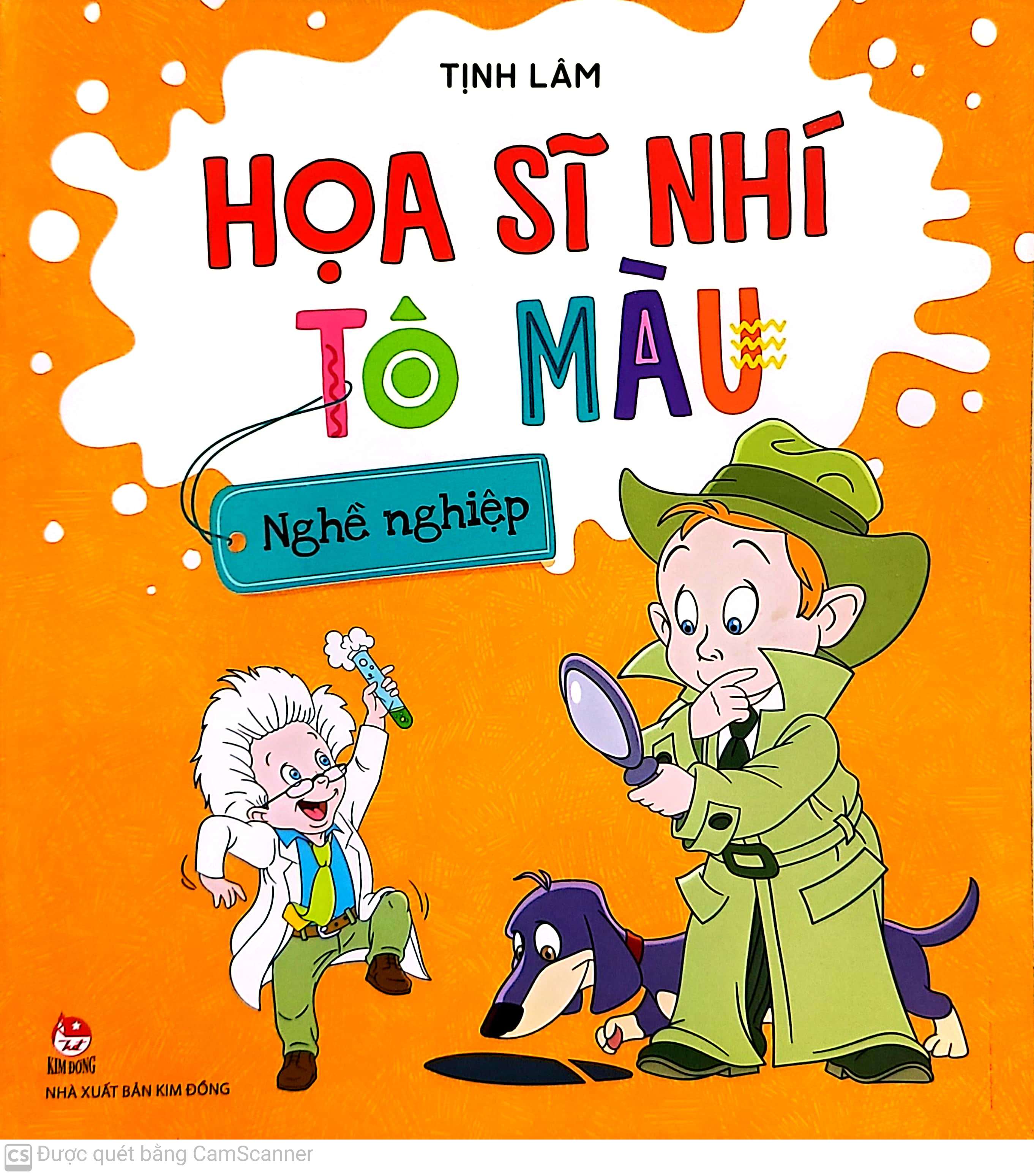 họa sĩ nhí tô màu - nghề nghiệp
