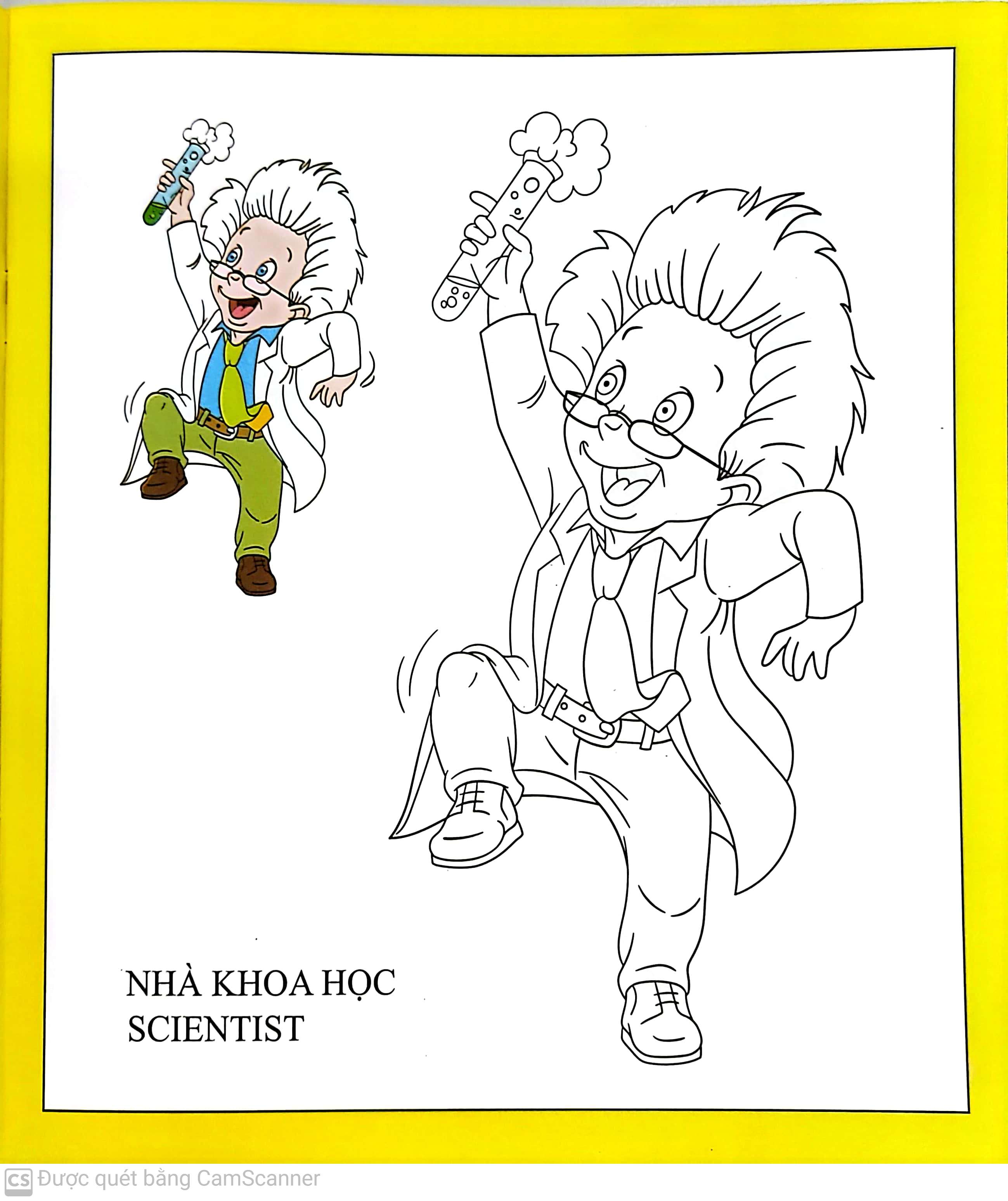 họa sĩ nhí tô màu - nghề nghiệp