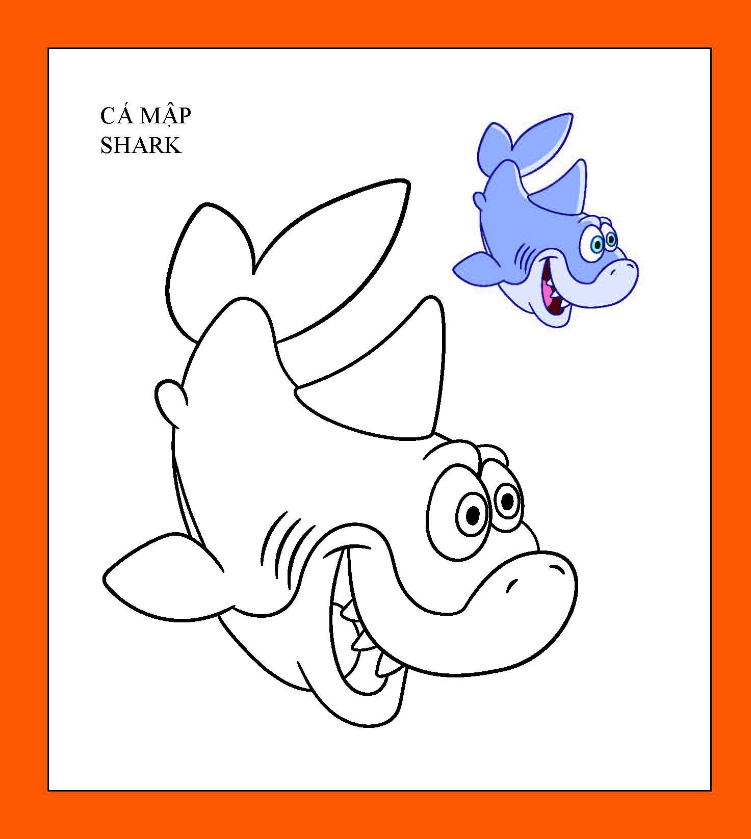 họa sĩ nhí tô màu - sinh vật biển (tái bản 2023)